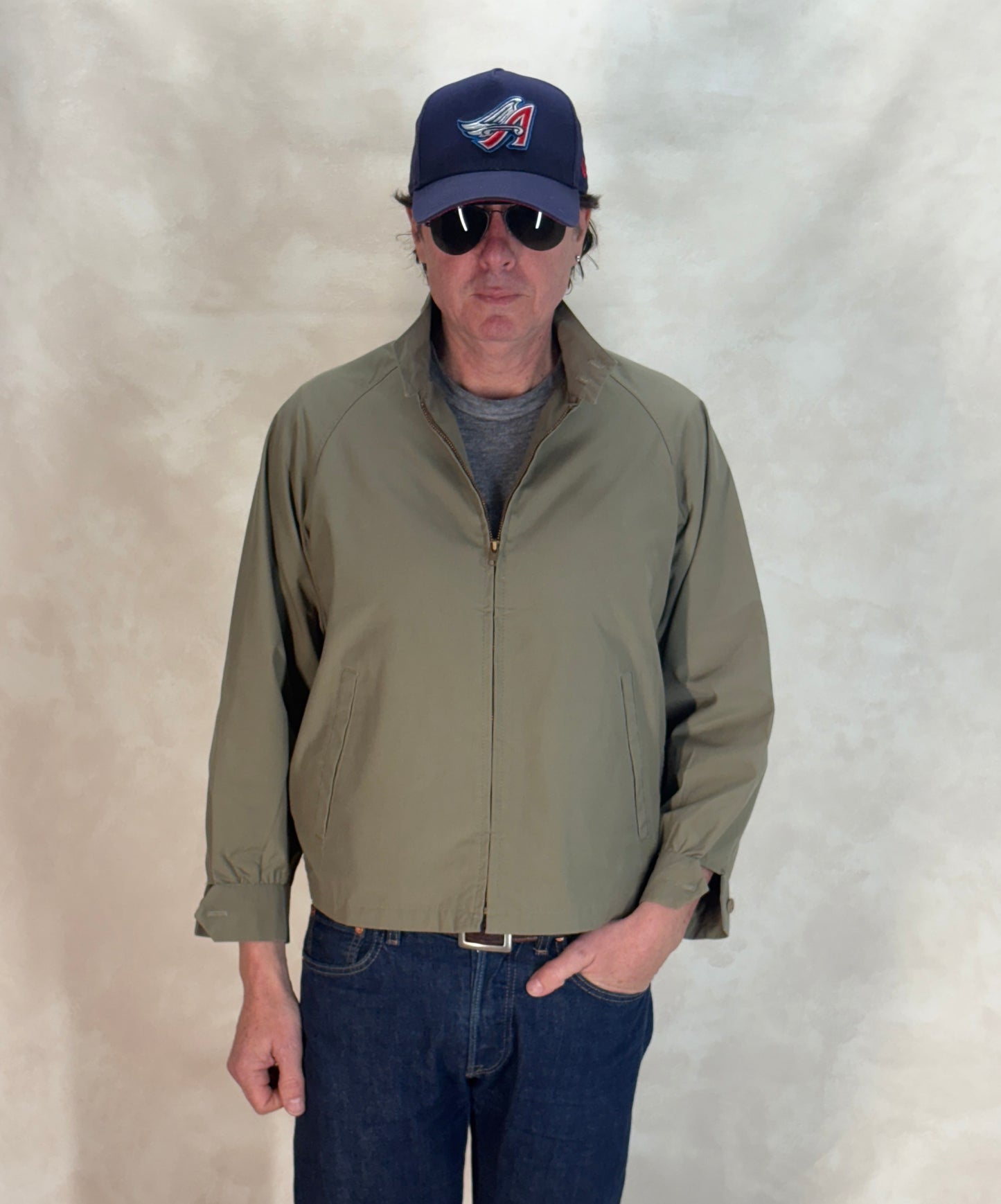 Size 42US / 52EU , 60s English Squire light jacket . Made in USA