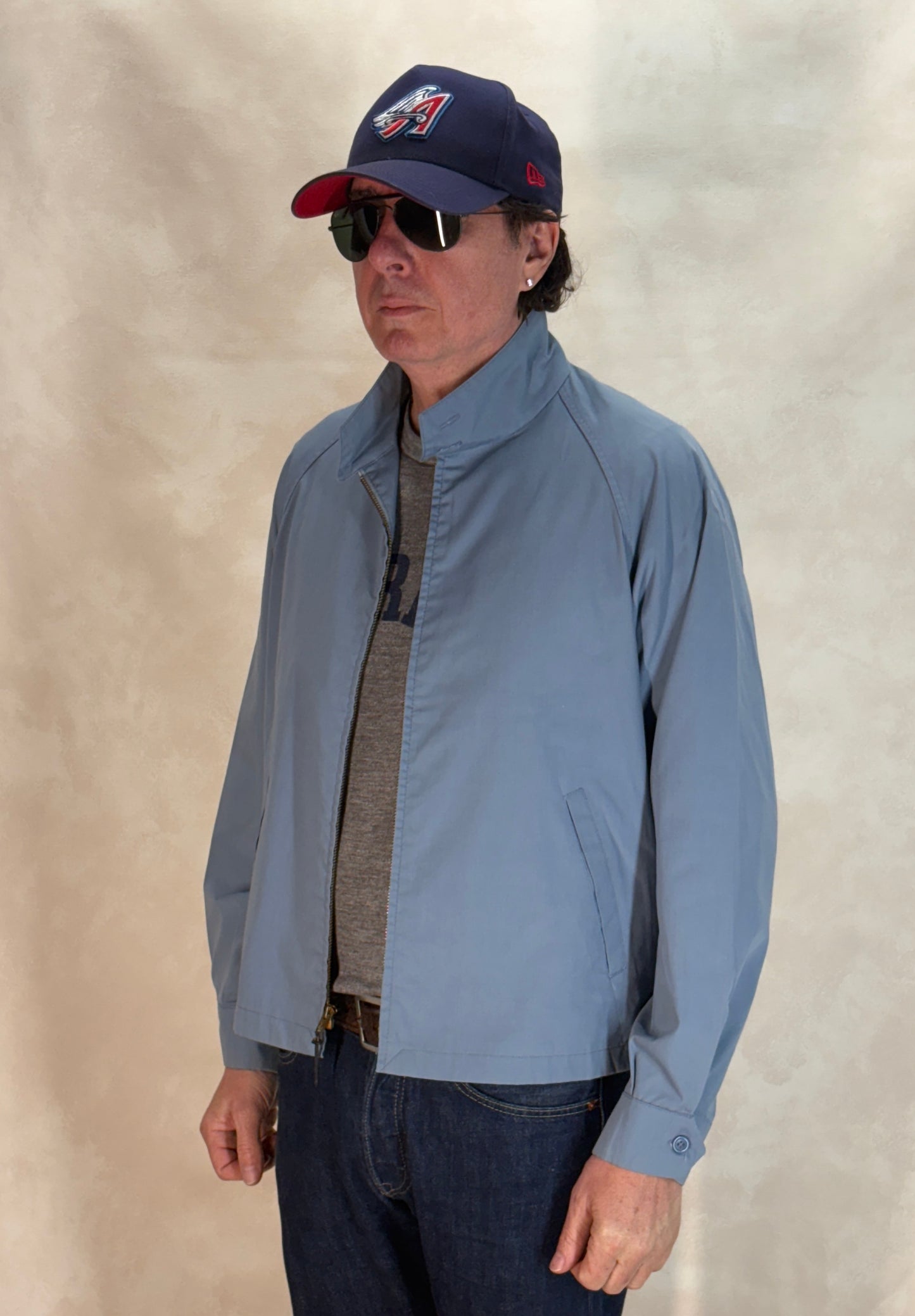 Size 44US / 54EU. 70s London Fog light jacket. Talon zipper