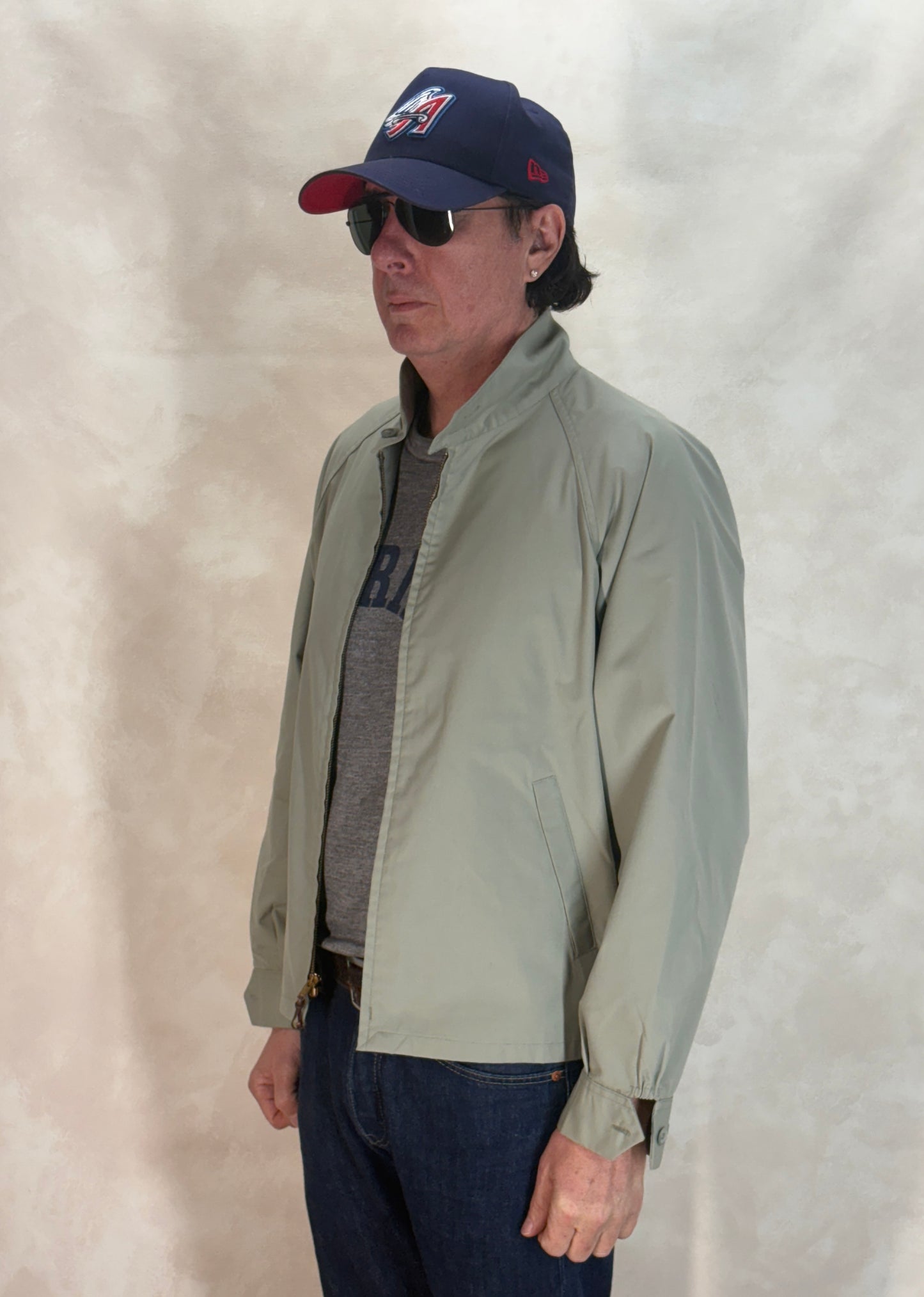 Size large , 70s Light jacket. Talon zipper
