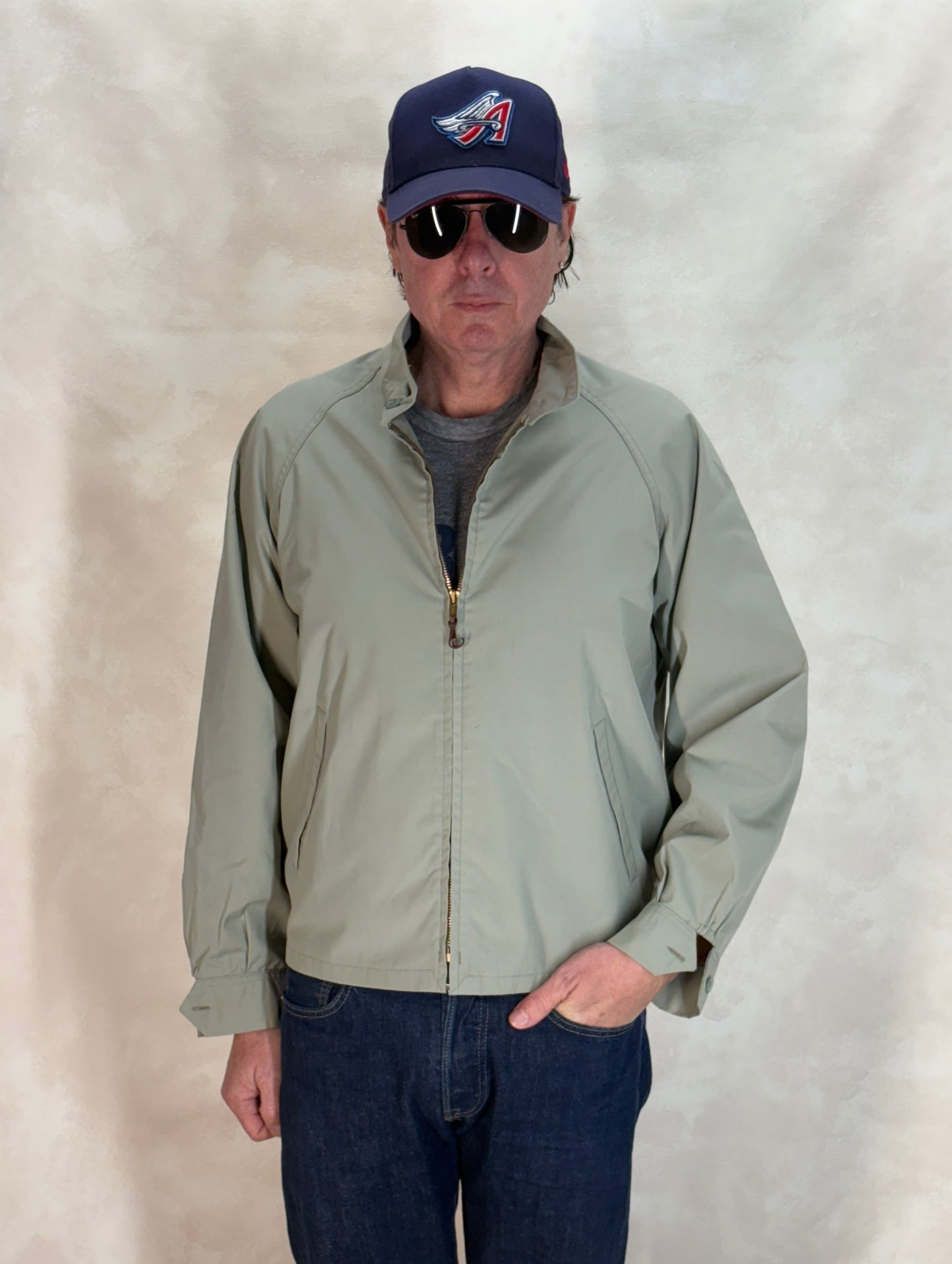 Size large , 70s Light jacket. Talon zipper