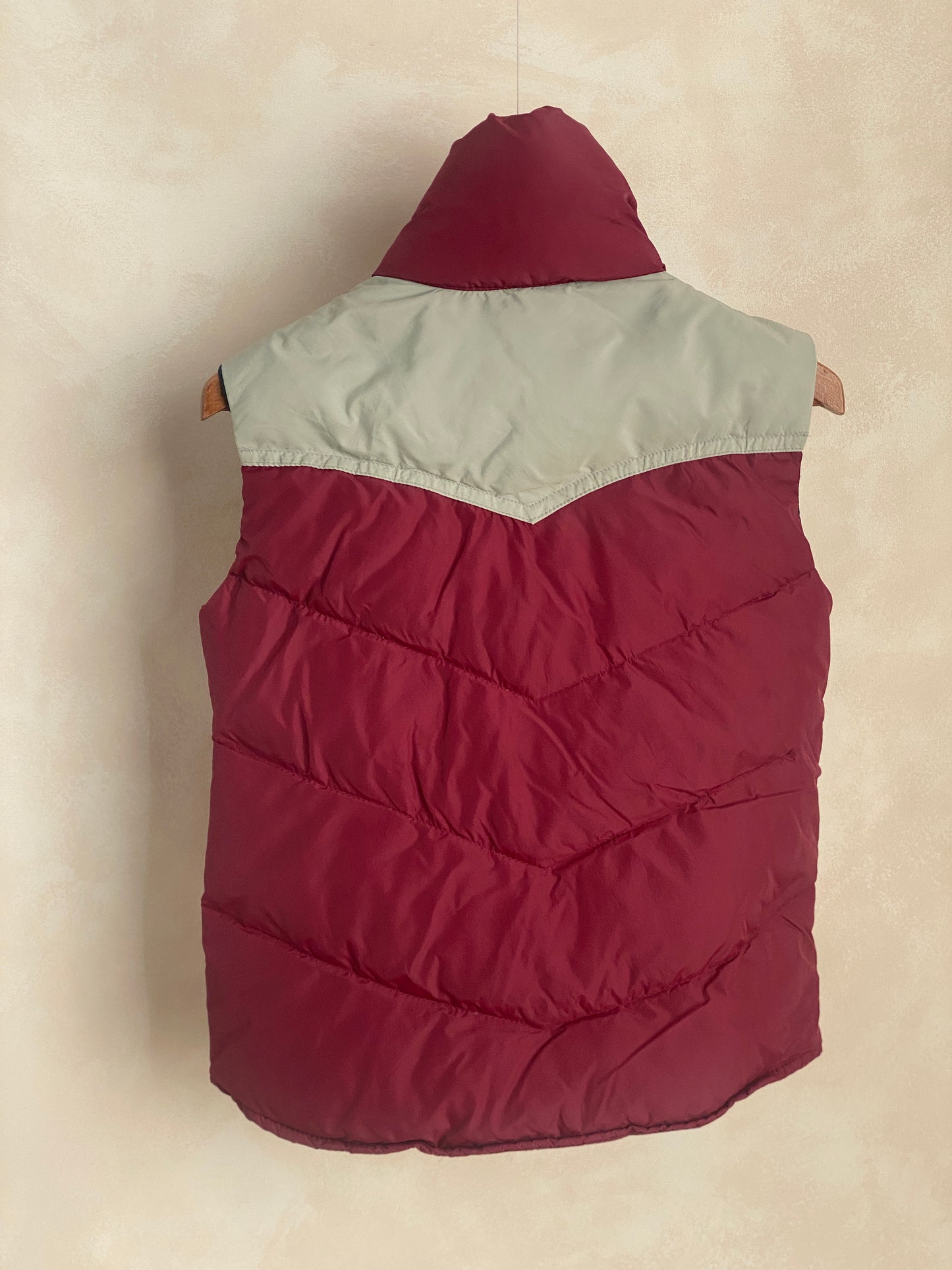 Size Small. Vintage Goose down vest Made In USA