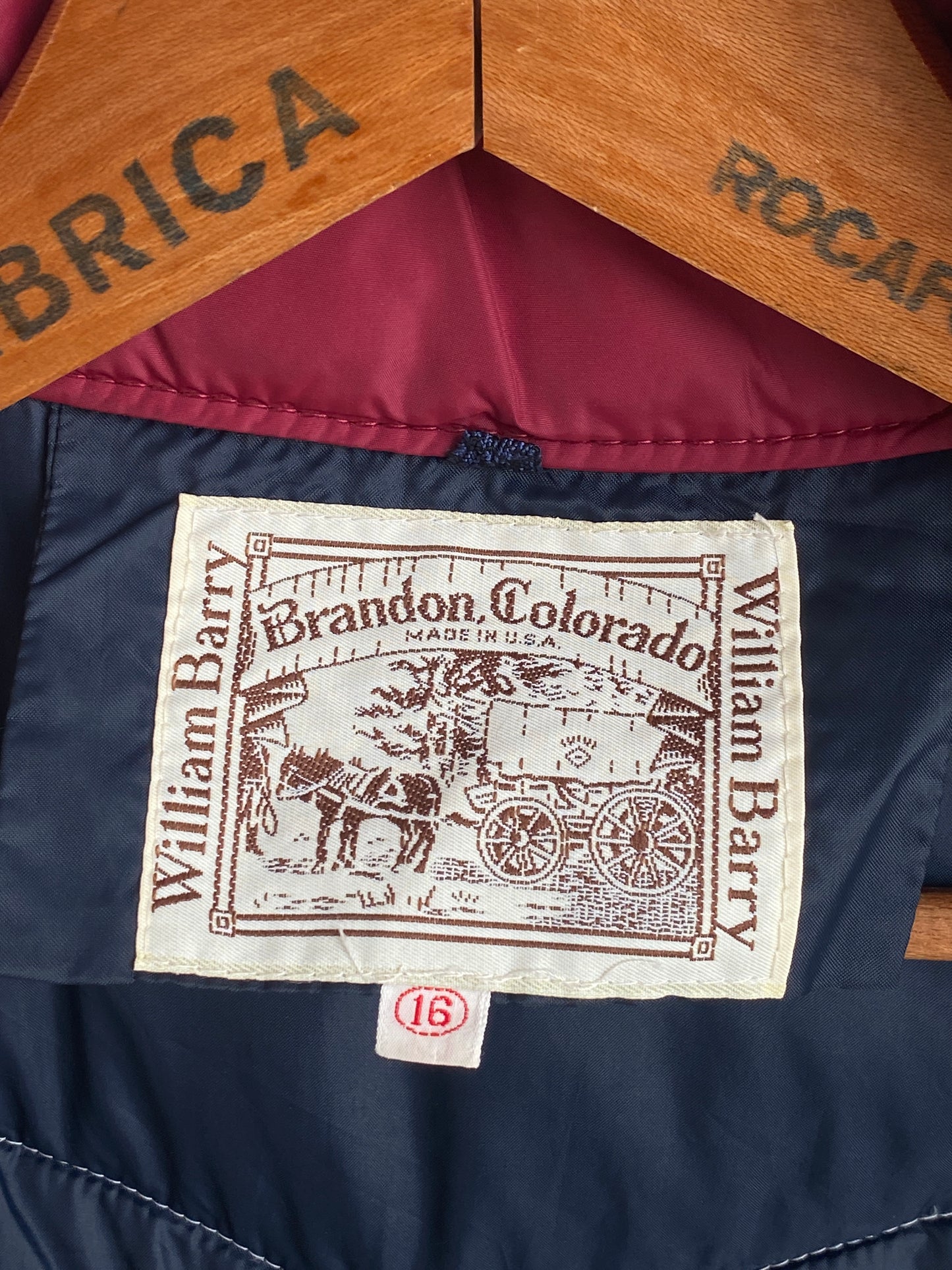 Size Small. Vintage Goose down vest Made In USA