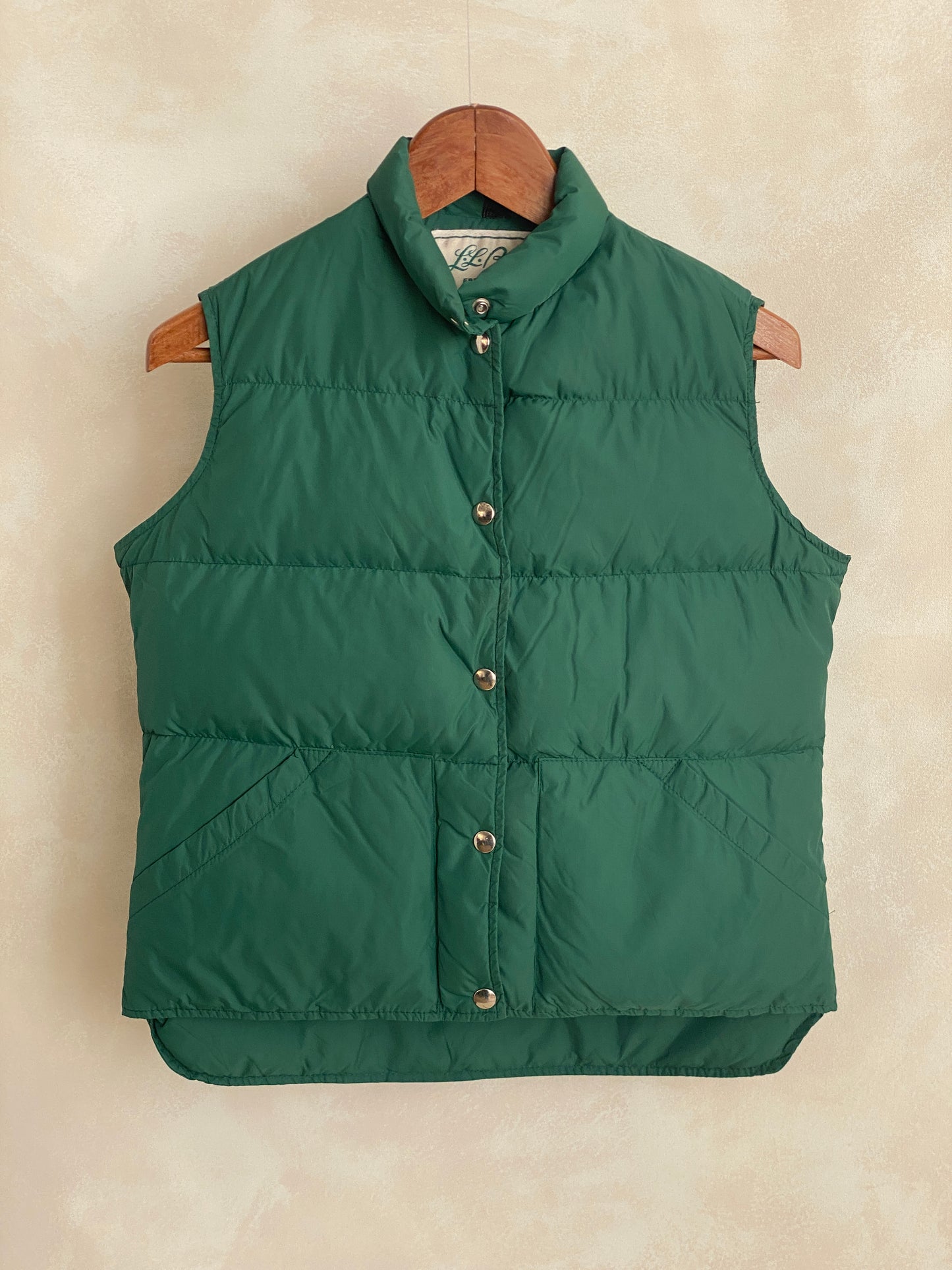 Size Med Ladies. Vintage L.Lbean down vest