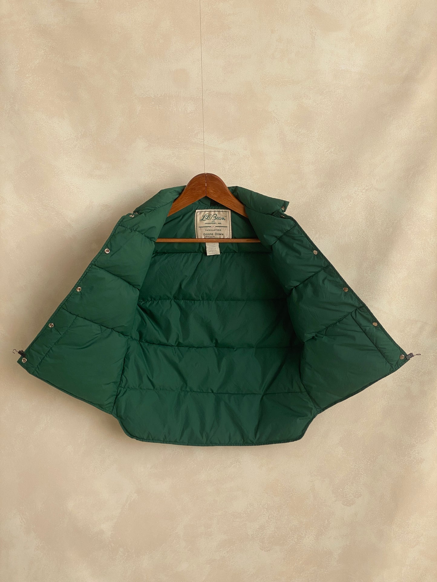 Size Med Ladies. Vintage L.Lbean down vest