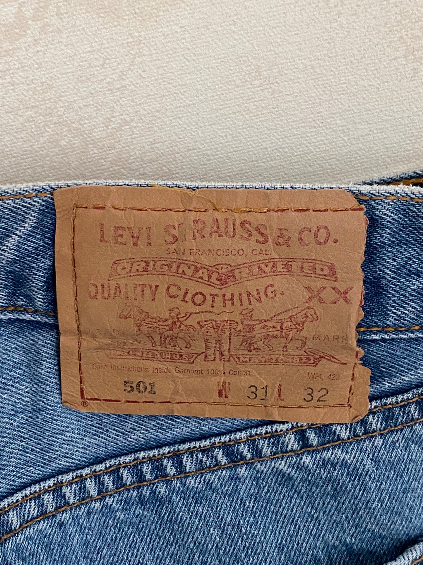 31X32 Vintage Denim Levi’s 501 vintage Made in Mexico