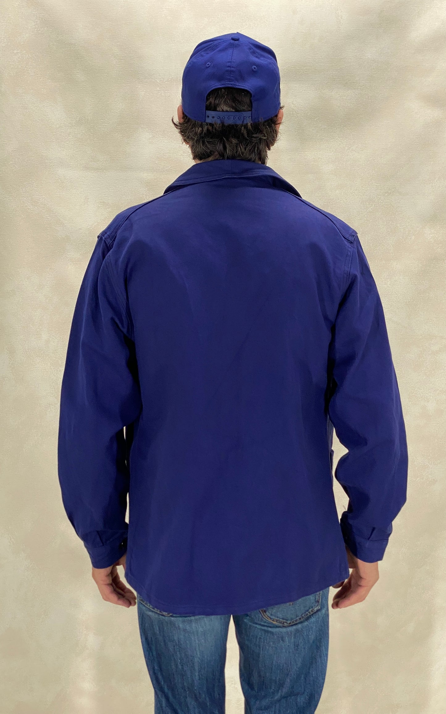 Size 48EU / 38US . Vintage French cotton jacket. Made In France by Usifor