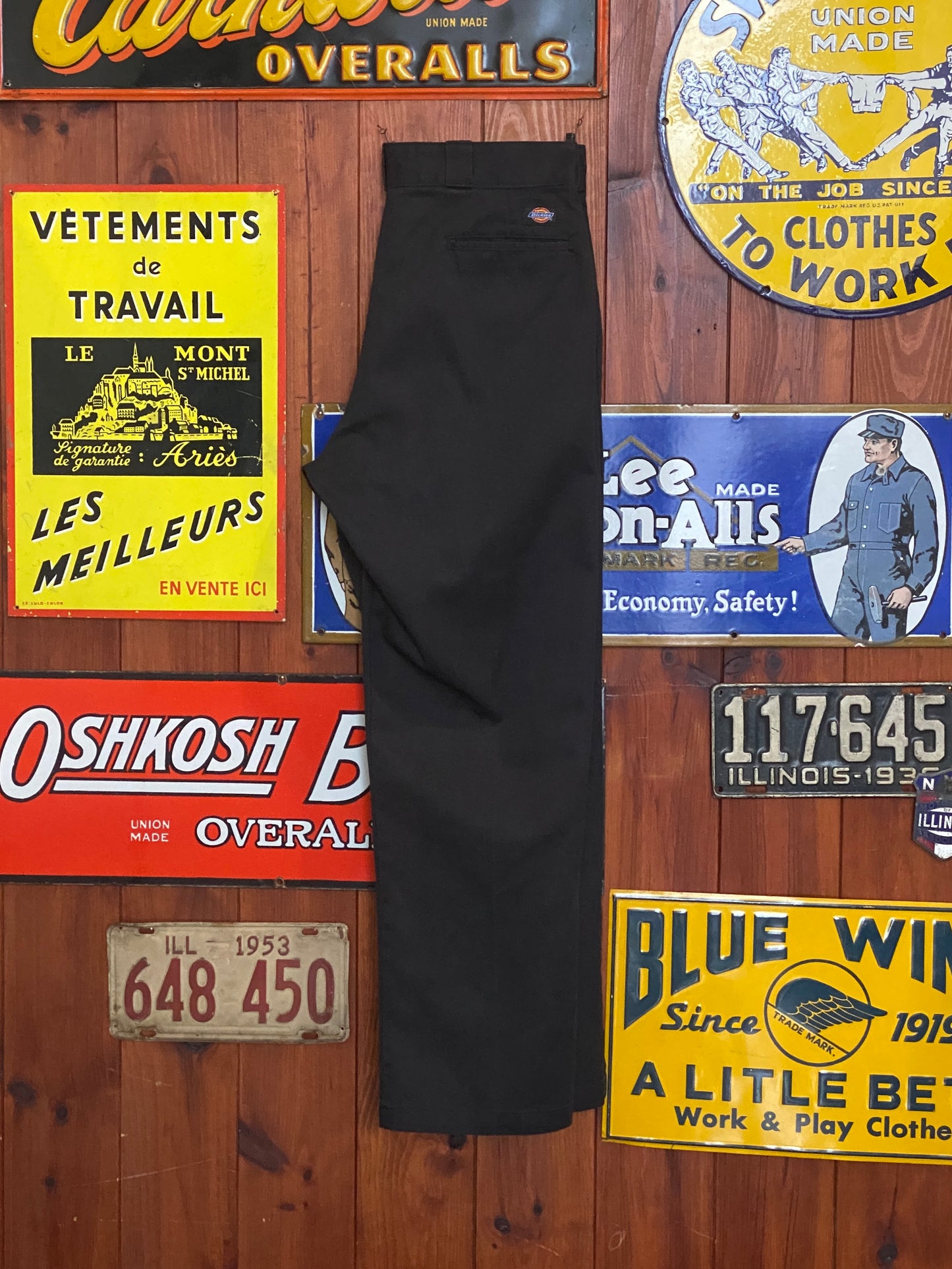 Black Vintage Dickies pants Model 874 size 36X32