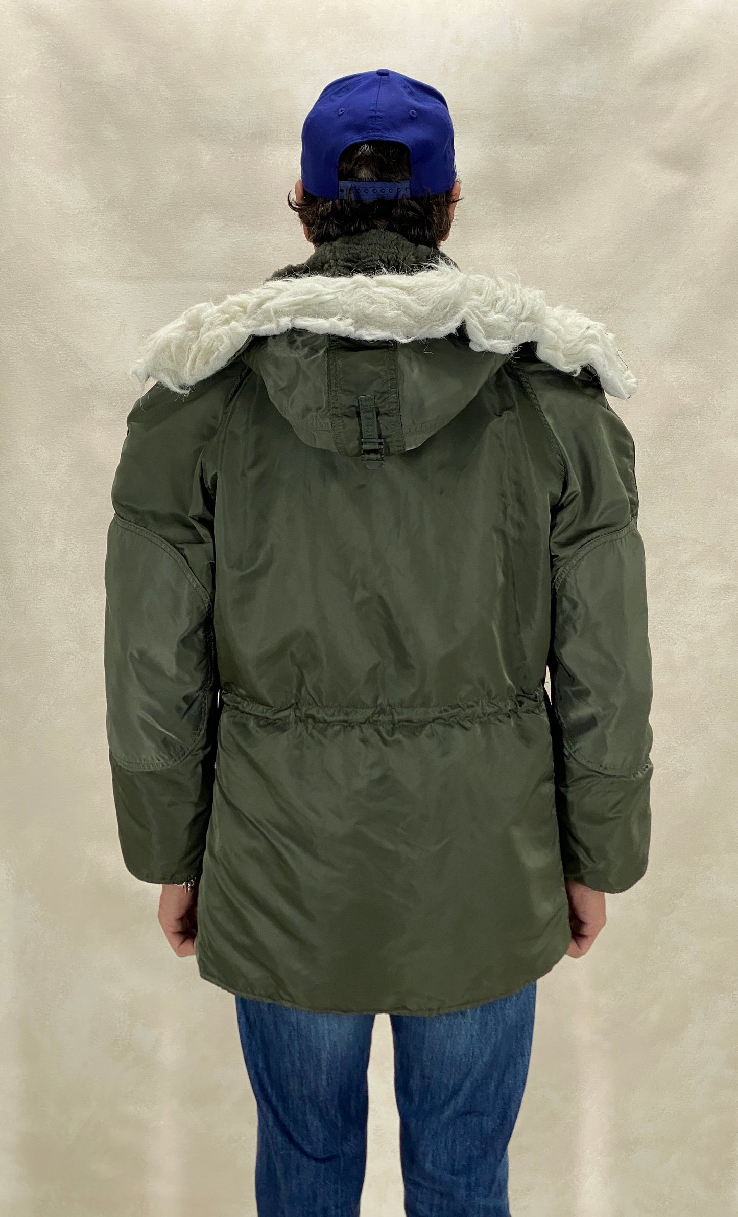 Med .Alpha Industries N2B flyer jacket Made in USA