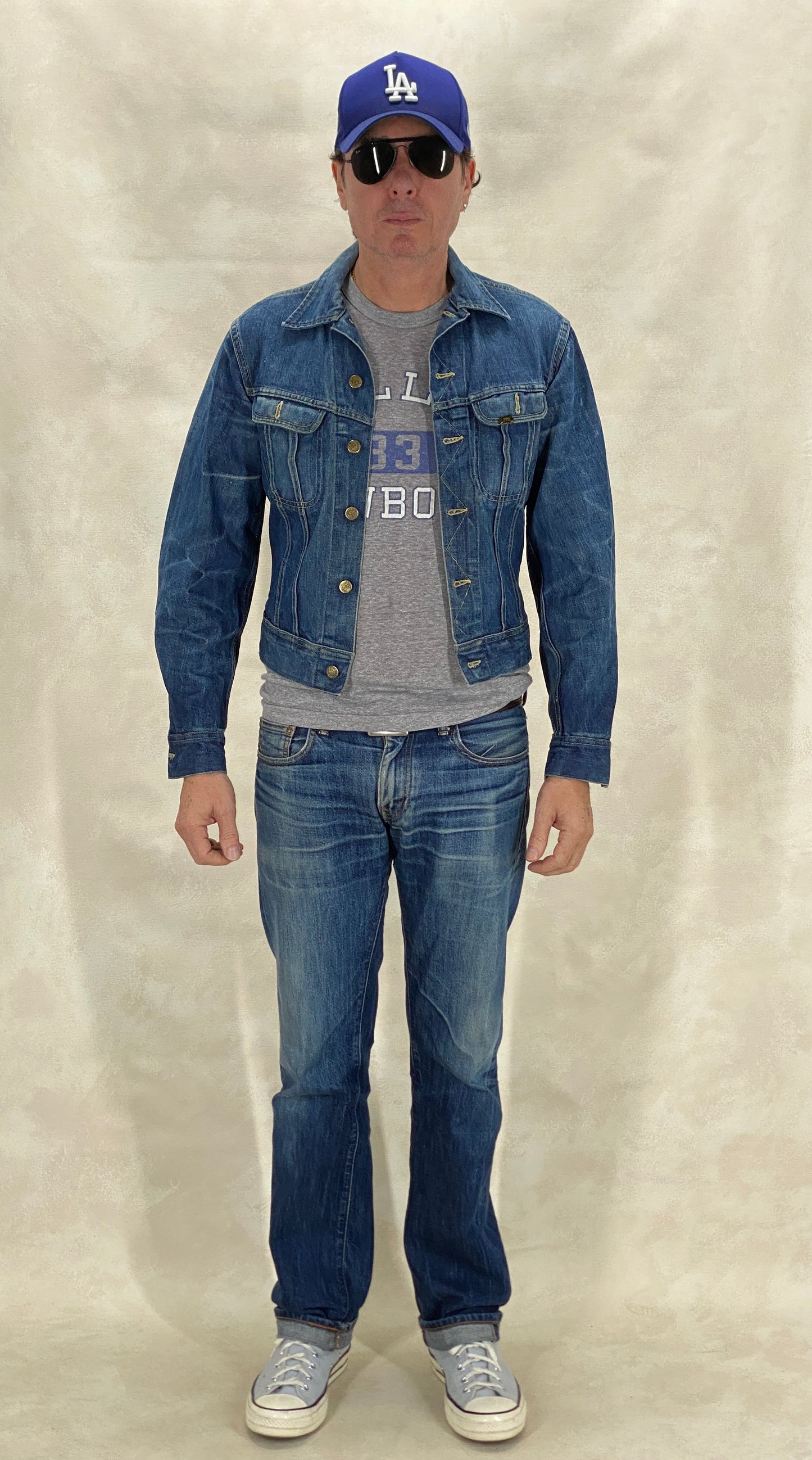 Size 38US / 48EU. Vintage 70s Lee Union Made Denim Shirt – 2 Pockets – Made in USA