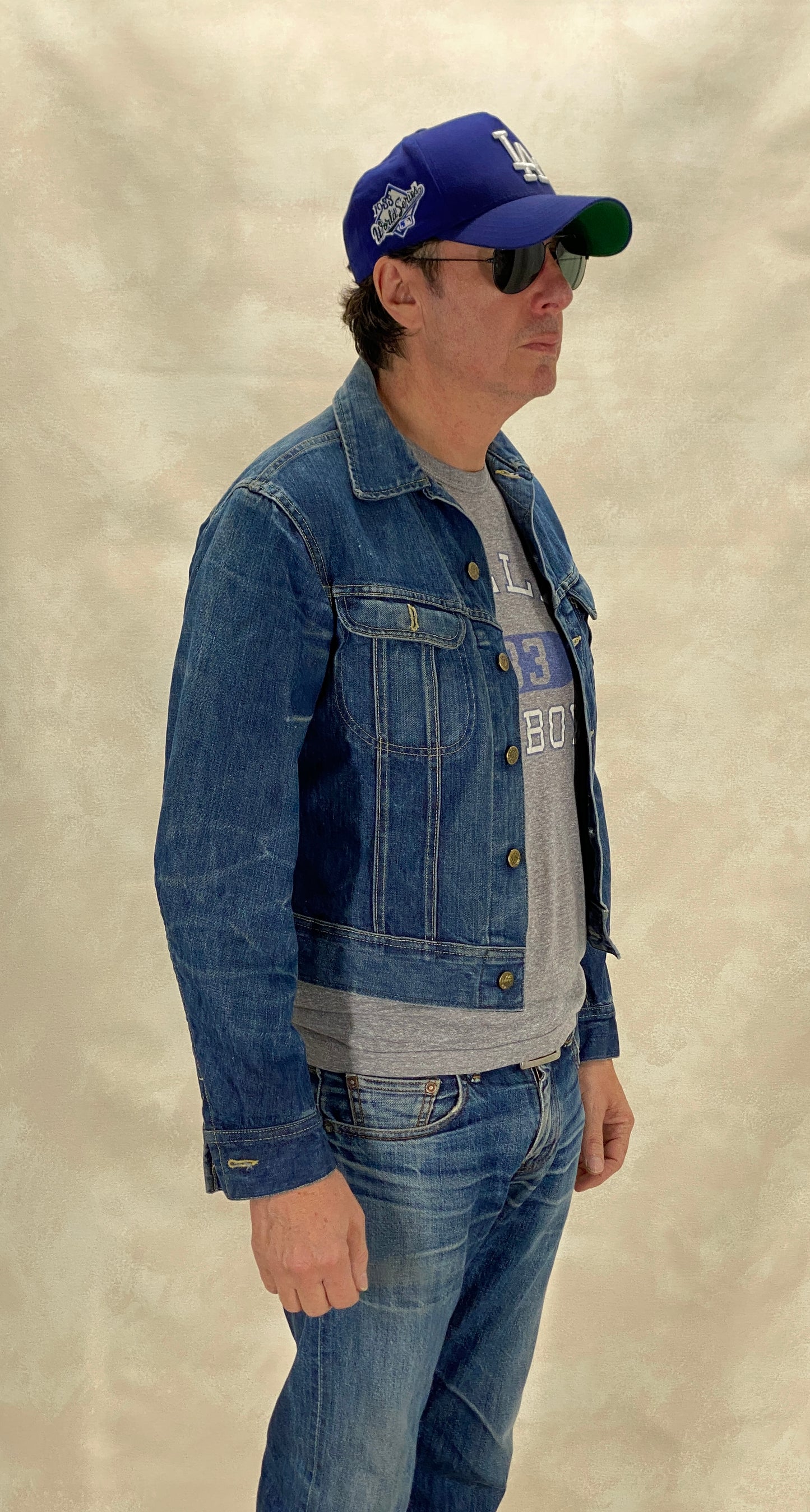 Size 38US / 48EU. Vintage 70s Lee Union Made Denim Shirt – 2 Pockets – Made in USA