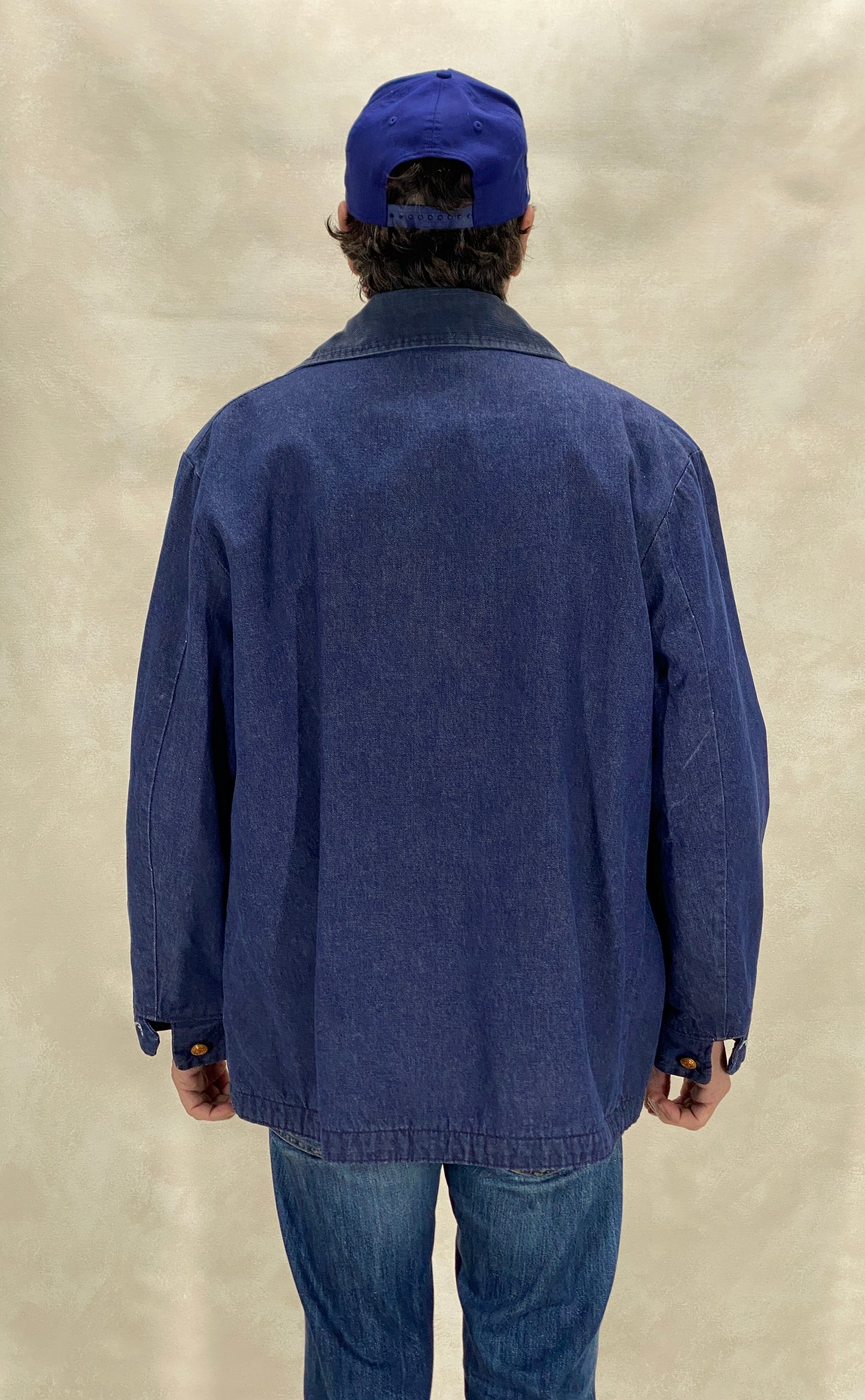 Size Large. Vintage blanket lined Chore coat work jacket