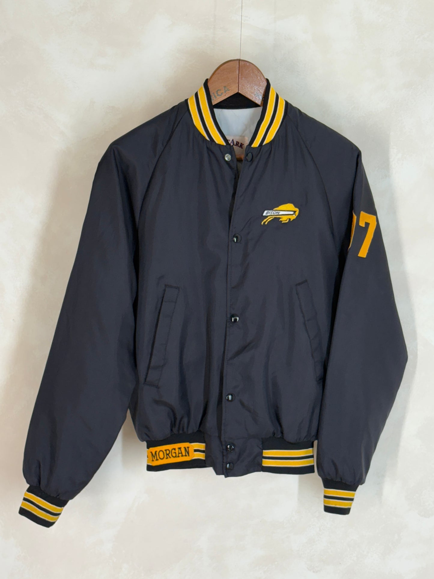 Size Small. Vintage Bison Nylon Jacket Made in USA