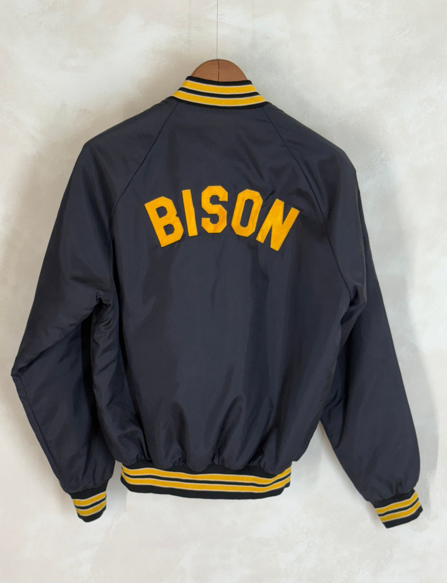 Size Small. Vintage Bison Nylon Jacket Made in USA