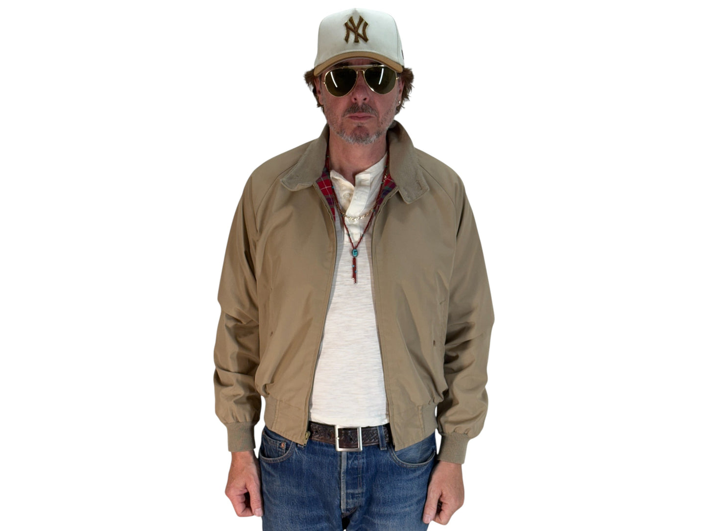 Size Med , 90s Light zipper jacket made by Lands end