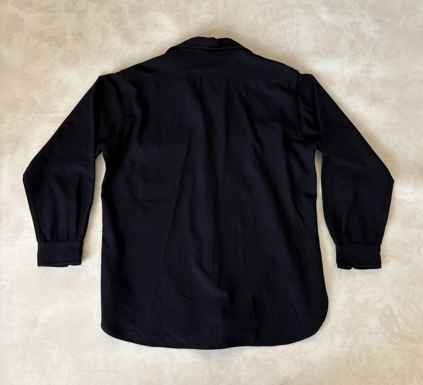 Size Large. Vintage 1940s US navy CPO (Chief Petty Officer) wool shirt – 1 Pocket – USN Military Issue