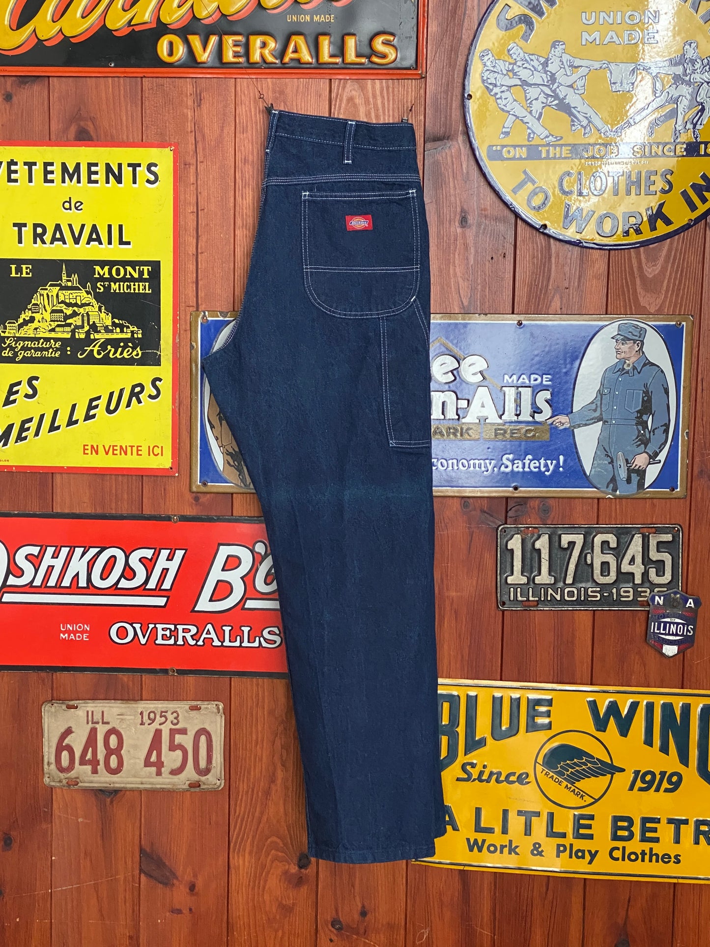 Vintage Dickies denim carpenter pants 36X30