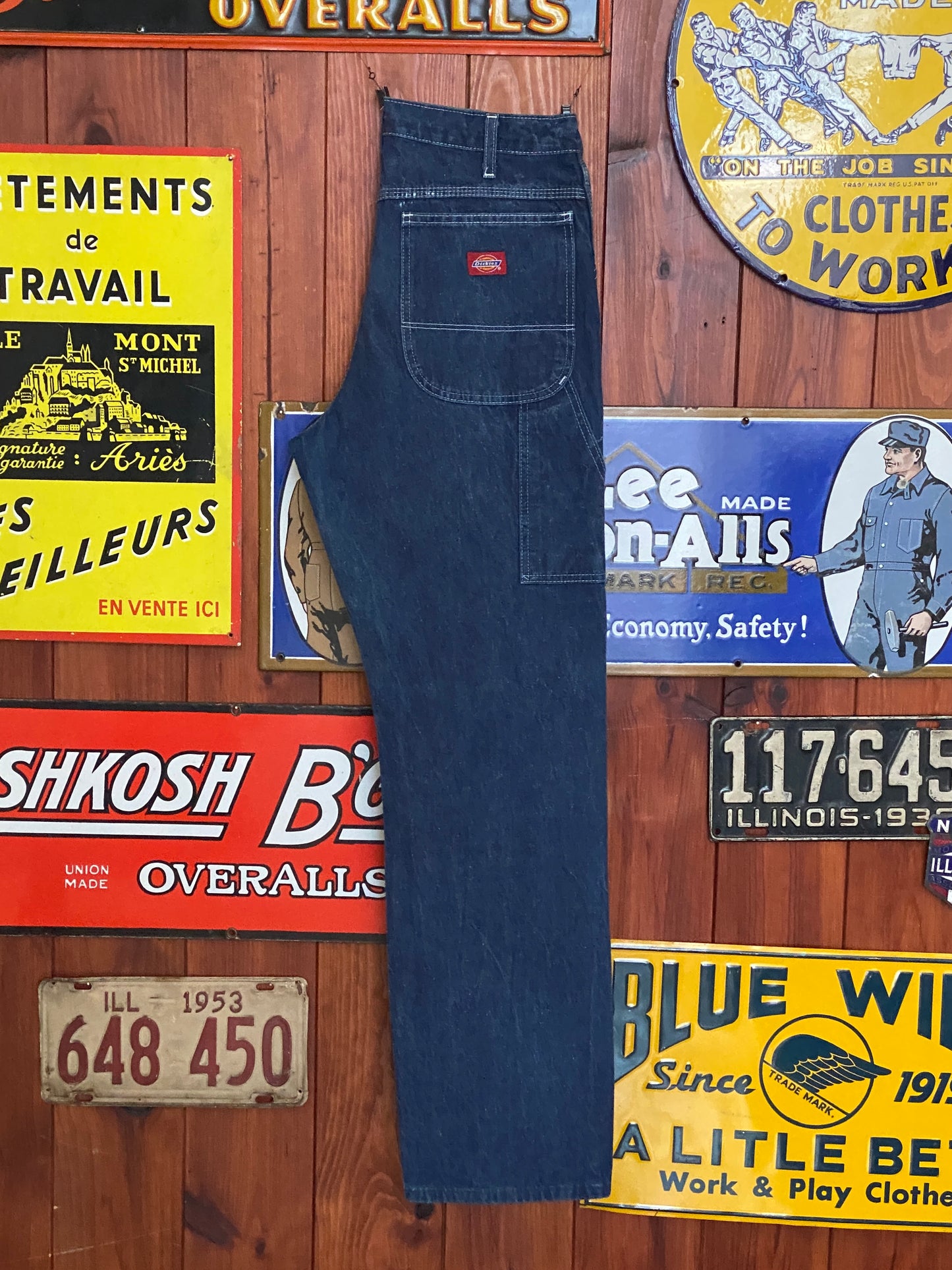 Vintage Dickies denim carpenter pants 32X32