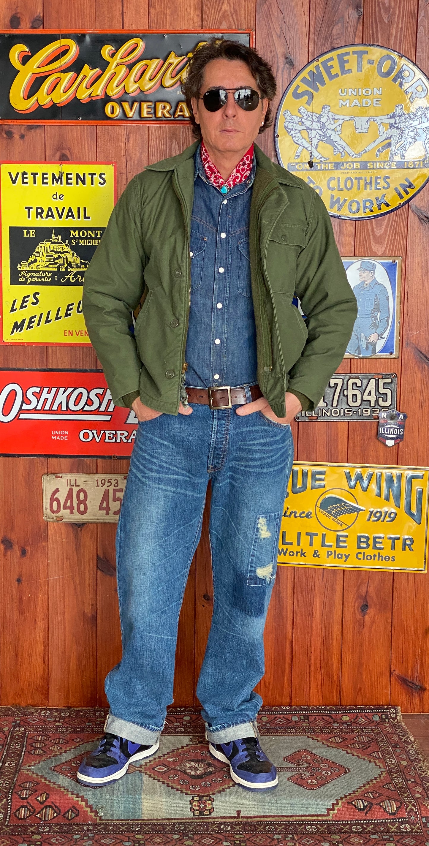 Authentic 1981 USN A2 Deck Jacket in Classic Olive Green | Vintage US Navy Apparel with Iconic Style, Durability, and Quality Craftsmanship