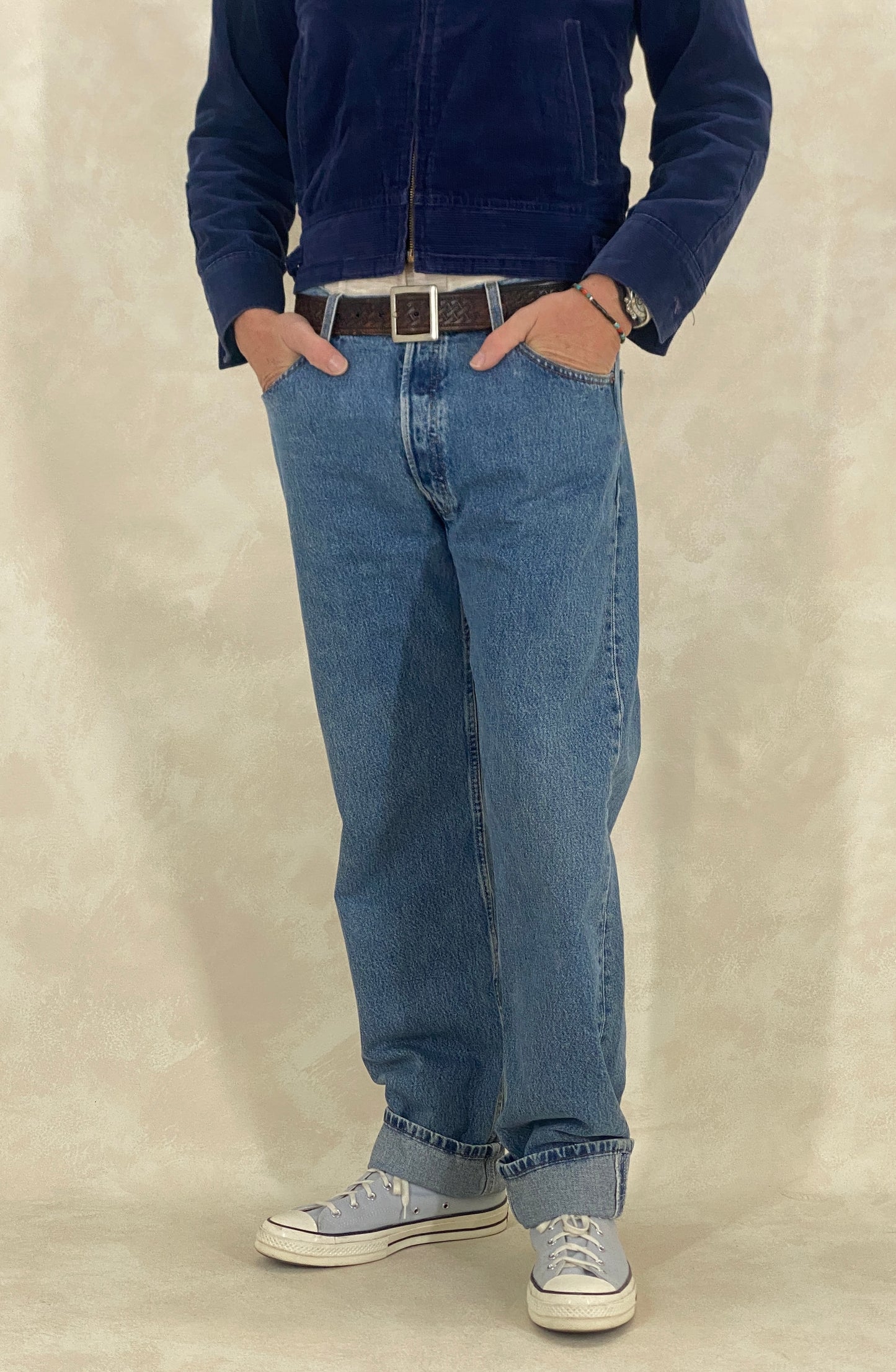 36X34 Levi's 501 Vintage Denim Jeans