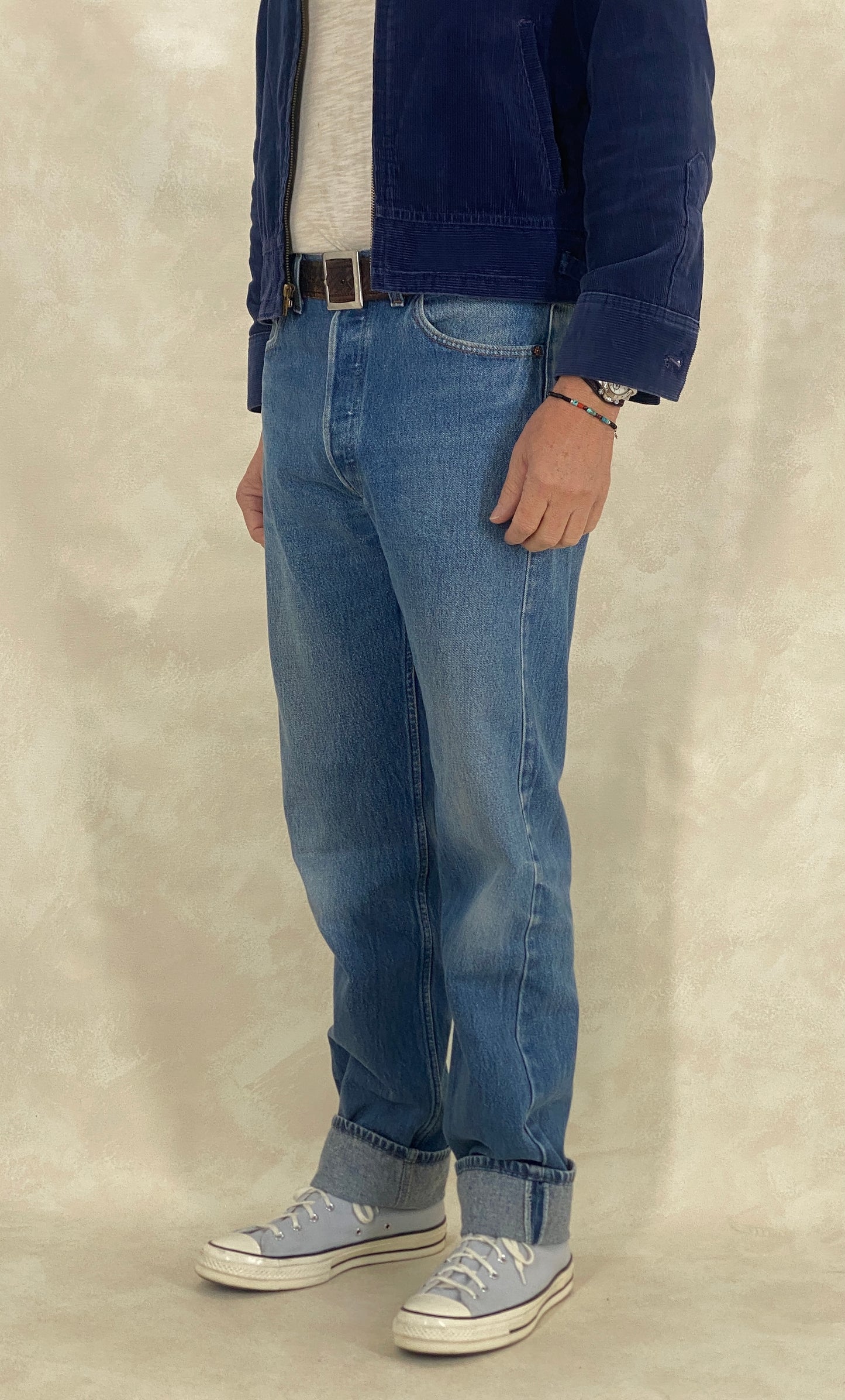 34X34 Levi's 501 Vintage Denim Jeans Made in USA in 1991