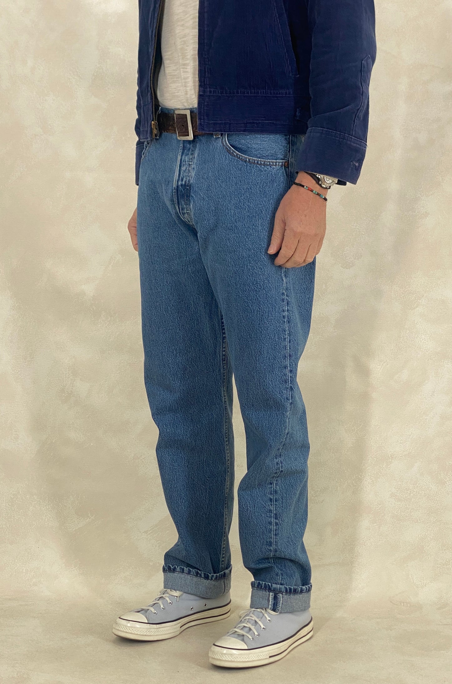 34X34 Levi's 501 Vintage Denim Jeans