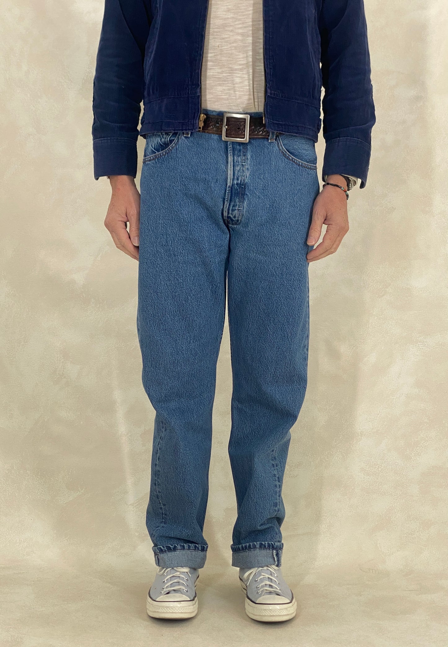 34X34 Levi's 501 Vintage Denim Jeans