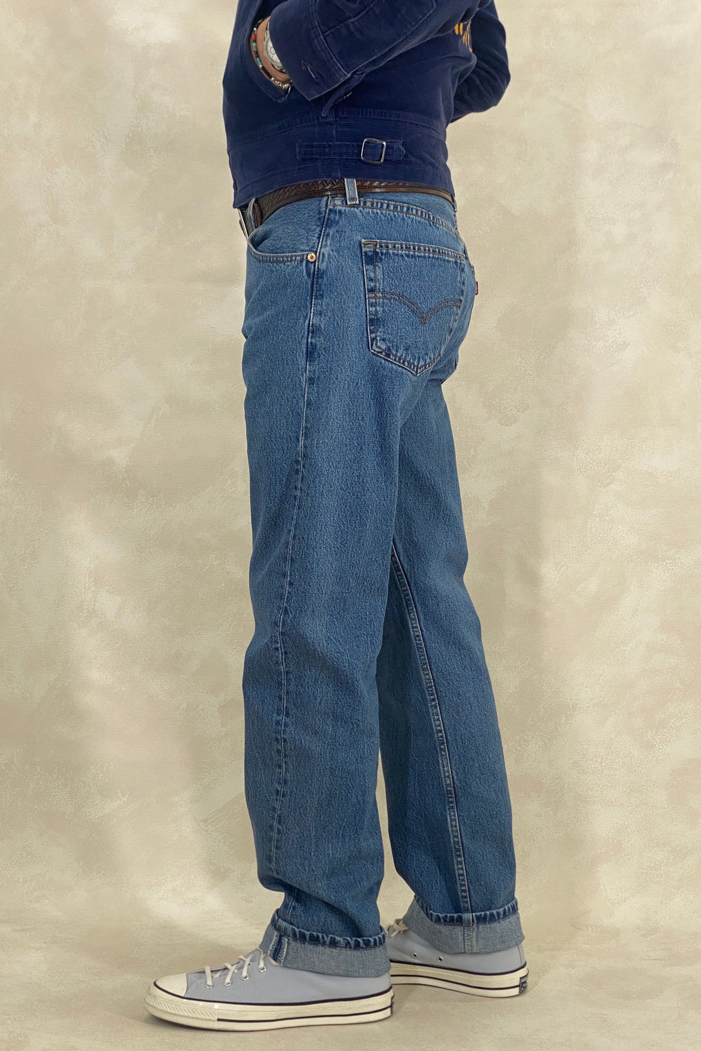 34X34 Levi's 501 Vintage Denim Jeans