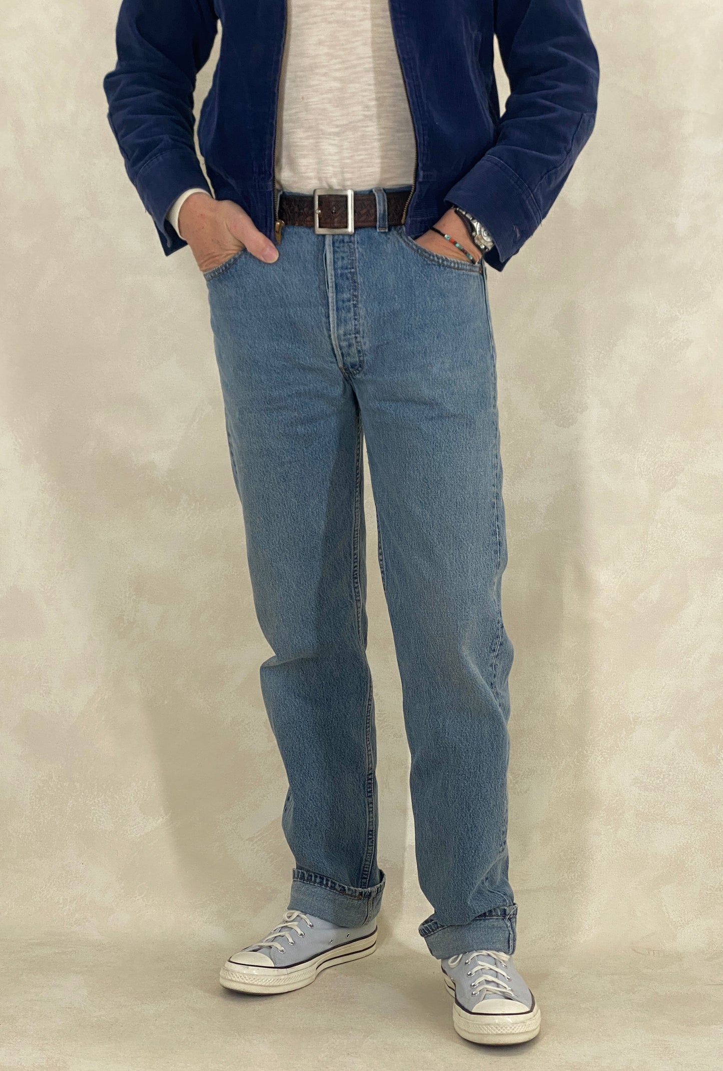 34X34 Levi's 501 Vintage Denim Jeans Made in USA