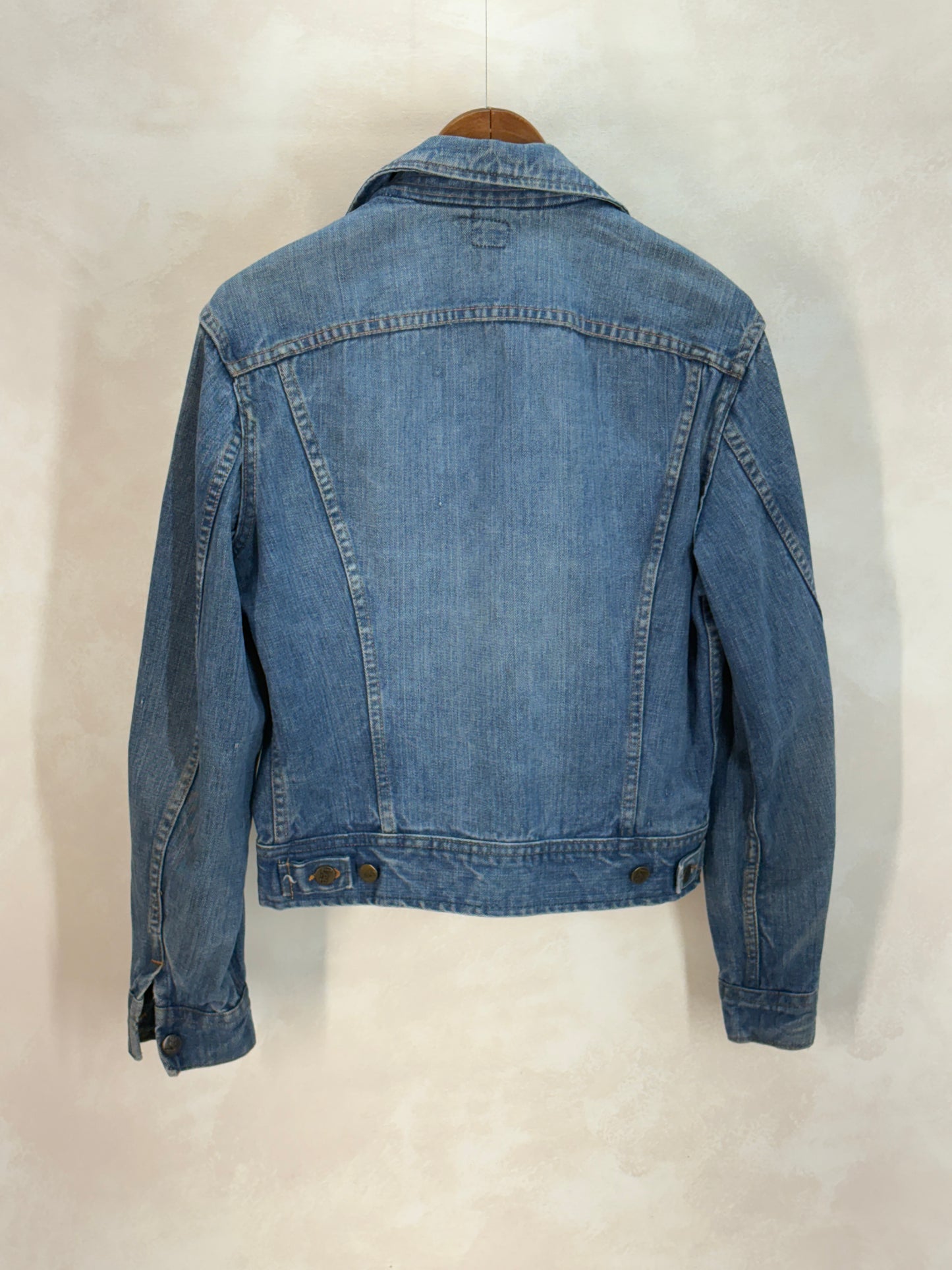 Size 38US / 48EU Vintage 70s Lee 2 pocket Jacket Made in Belgium