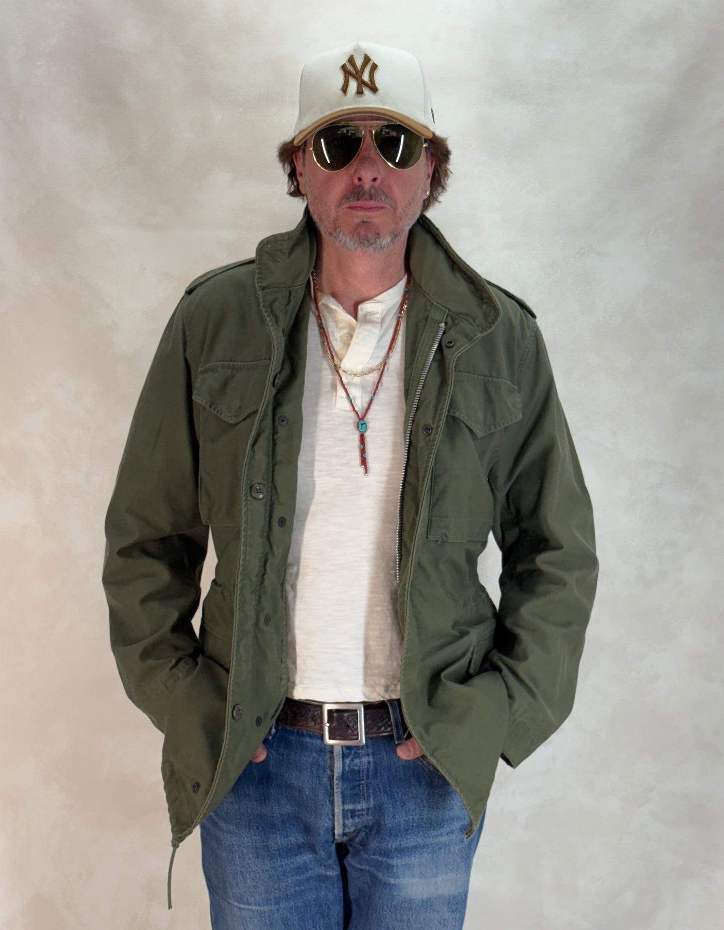 Small Long. Authentic 1967 US Army M-65 Field Jacket – OG-107 – Vintage Military Issue