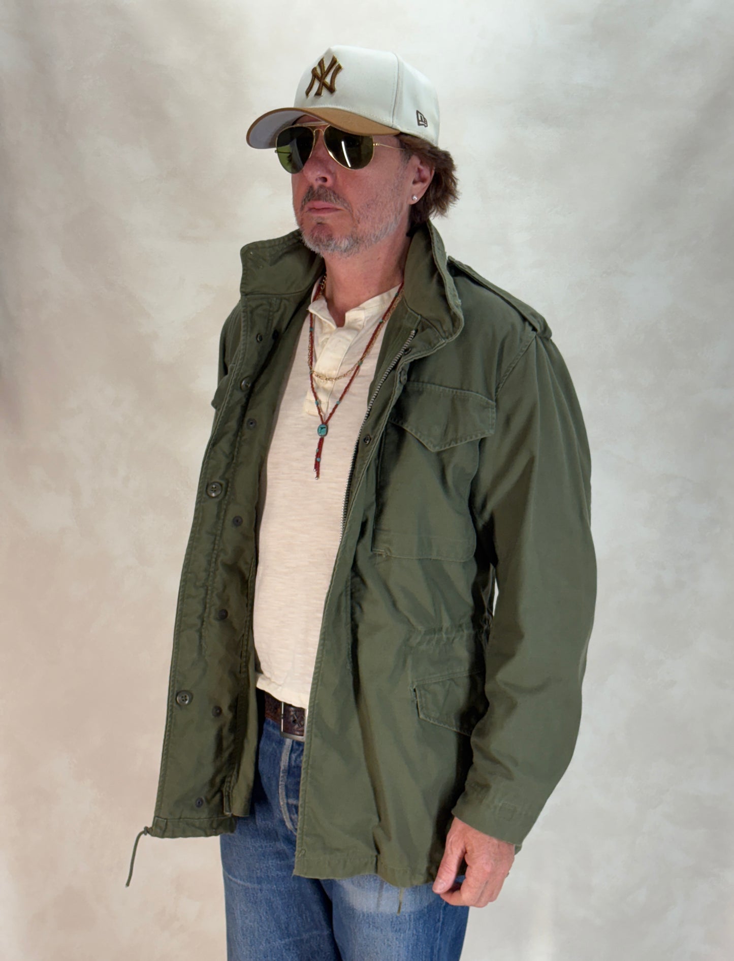 Small Long. Authentic 1967 US Army M-65 Field Jacket – OG-107 – Vintage Military Issue