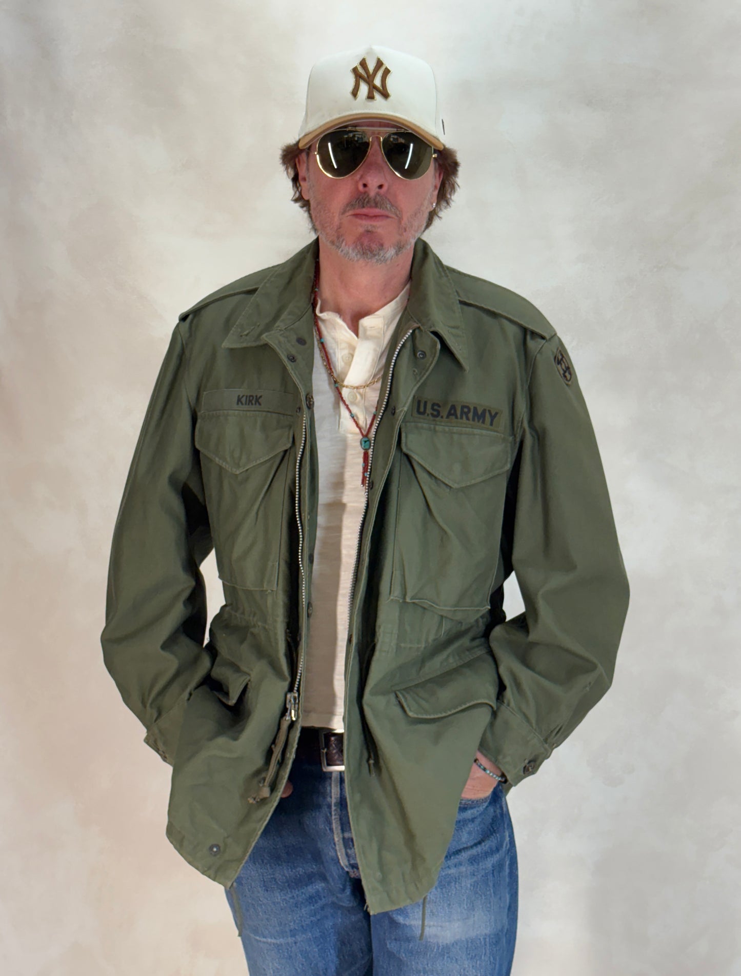 Med Short. Authentic 1950s US Army M-51 Field Jacket – OG-107 – Military Issue