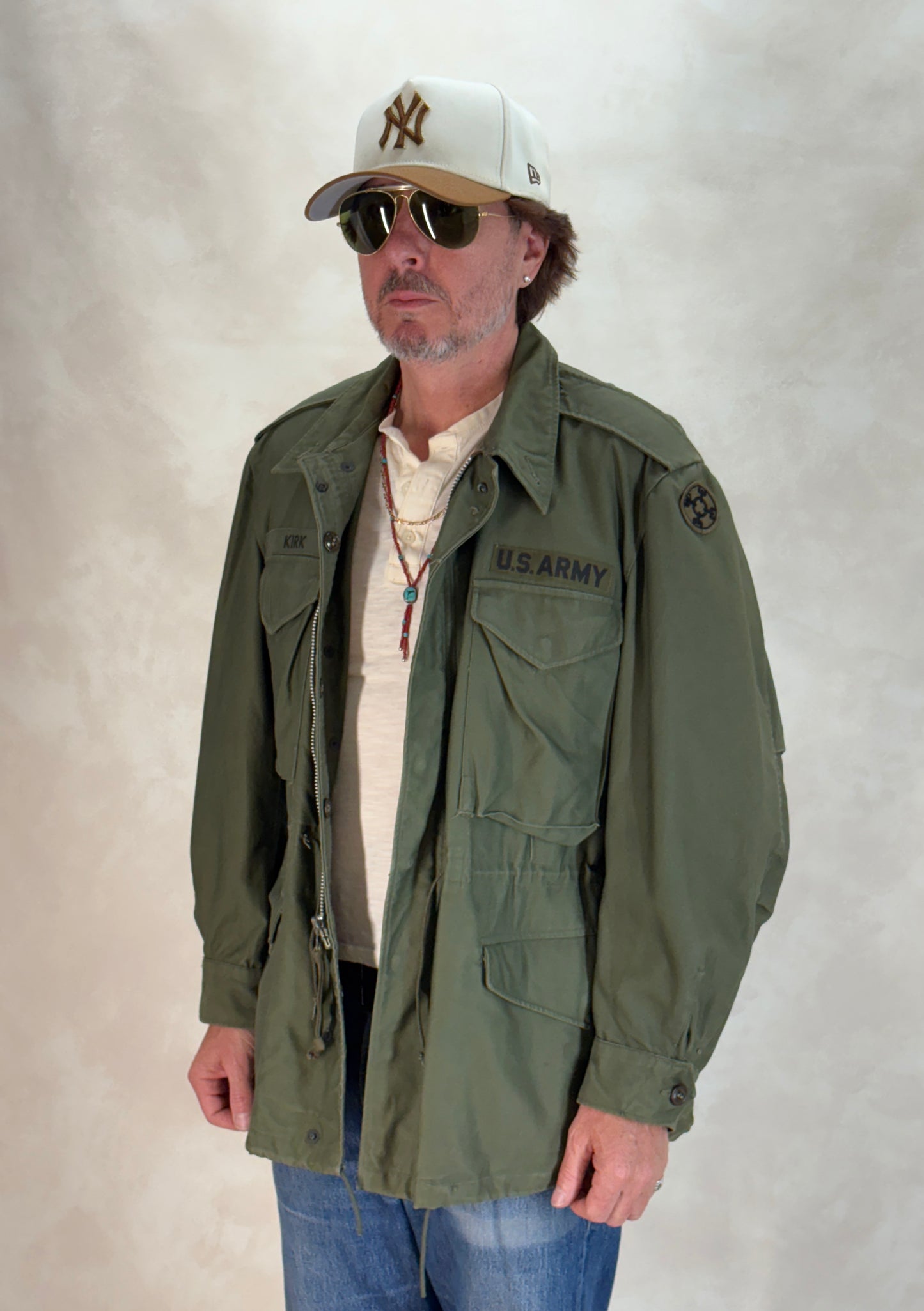 Med Short. Authentic 1950s US Army M-51 Field Jacket – OG-107 – Military Issue