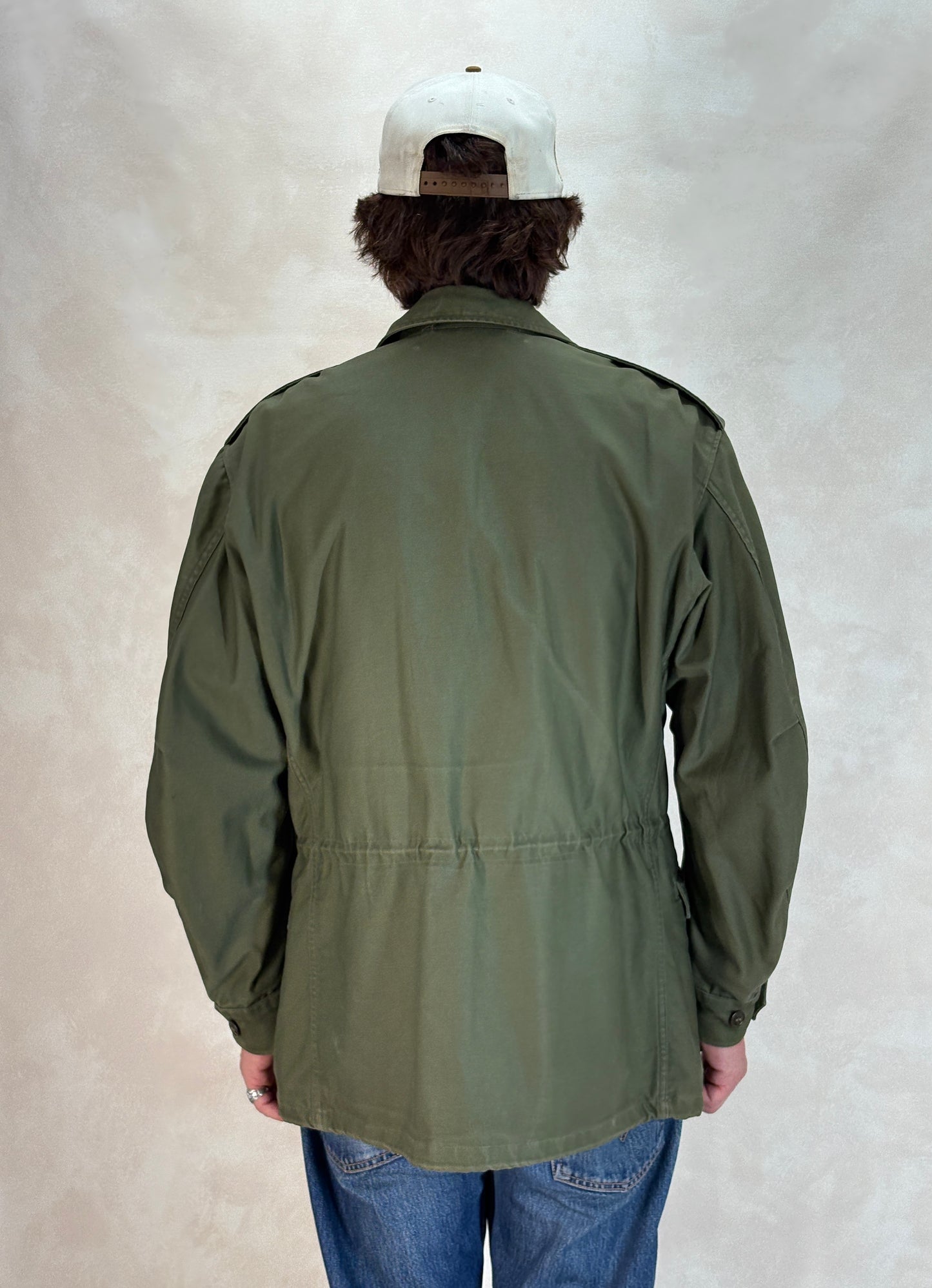 Med Short. Authentic 1950s US Army M-51 Field Jacket – OG-107 – Military Issue