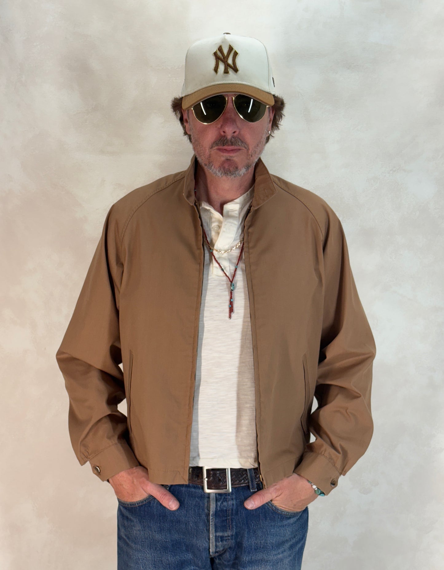 Size 42US / 52EU , 70s Light jacket made by English Squire .