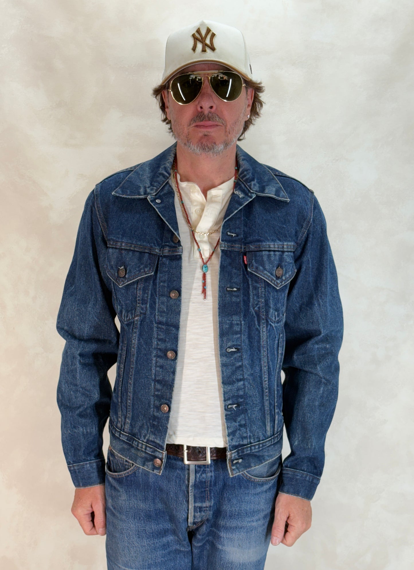 Size 40L US / 52L EU. Vintage 1980s Levis 70506 Trucker Jacket – 4 Pockets – Made in USA