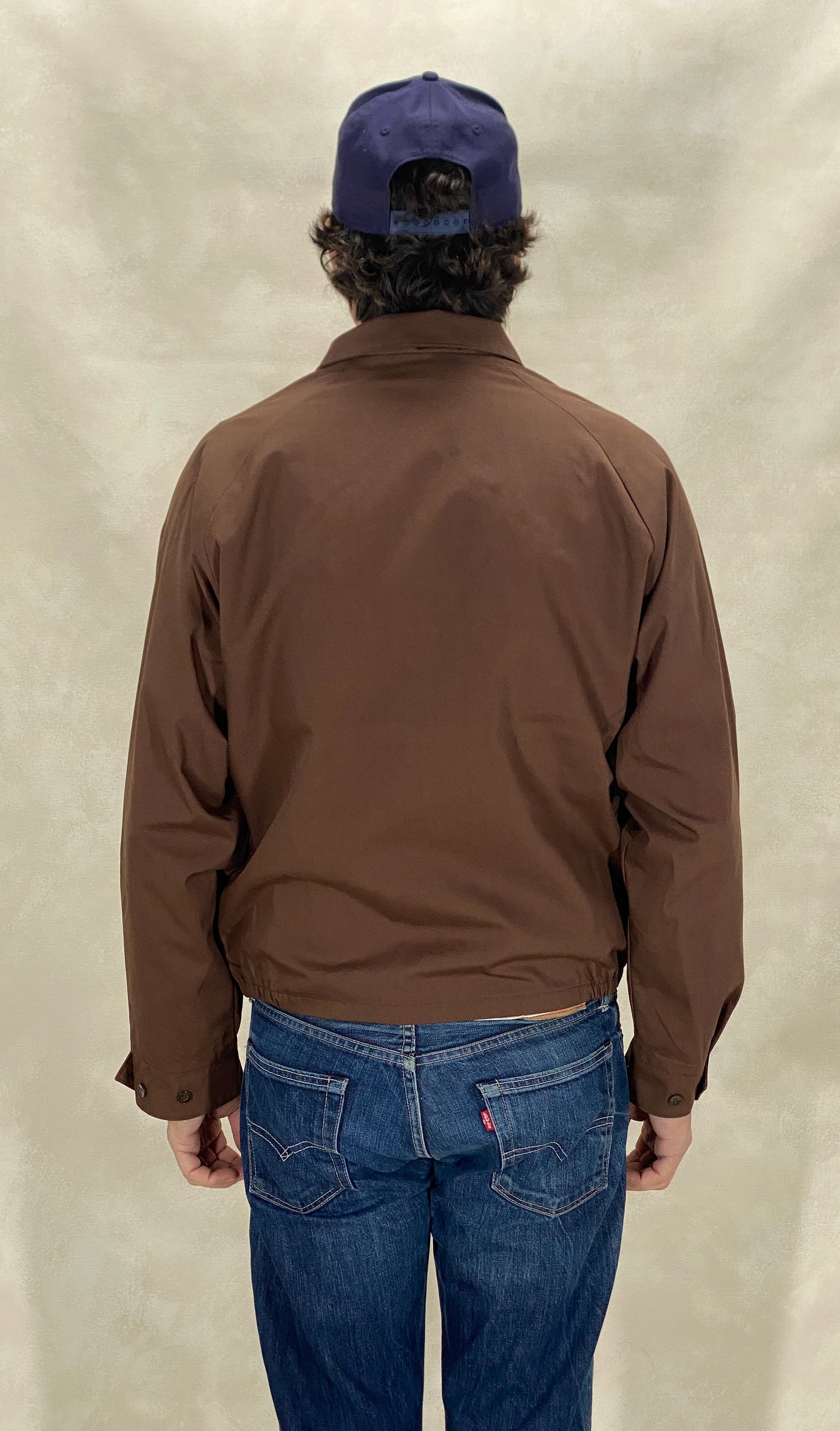 Size 42US /52EU 60s Vintage cotton zipper jacket Made in USA