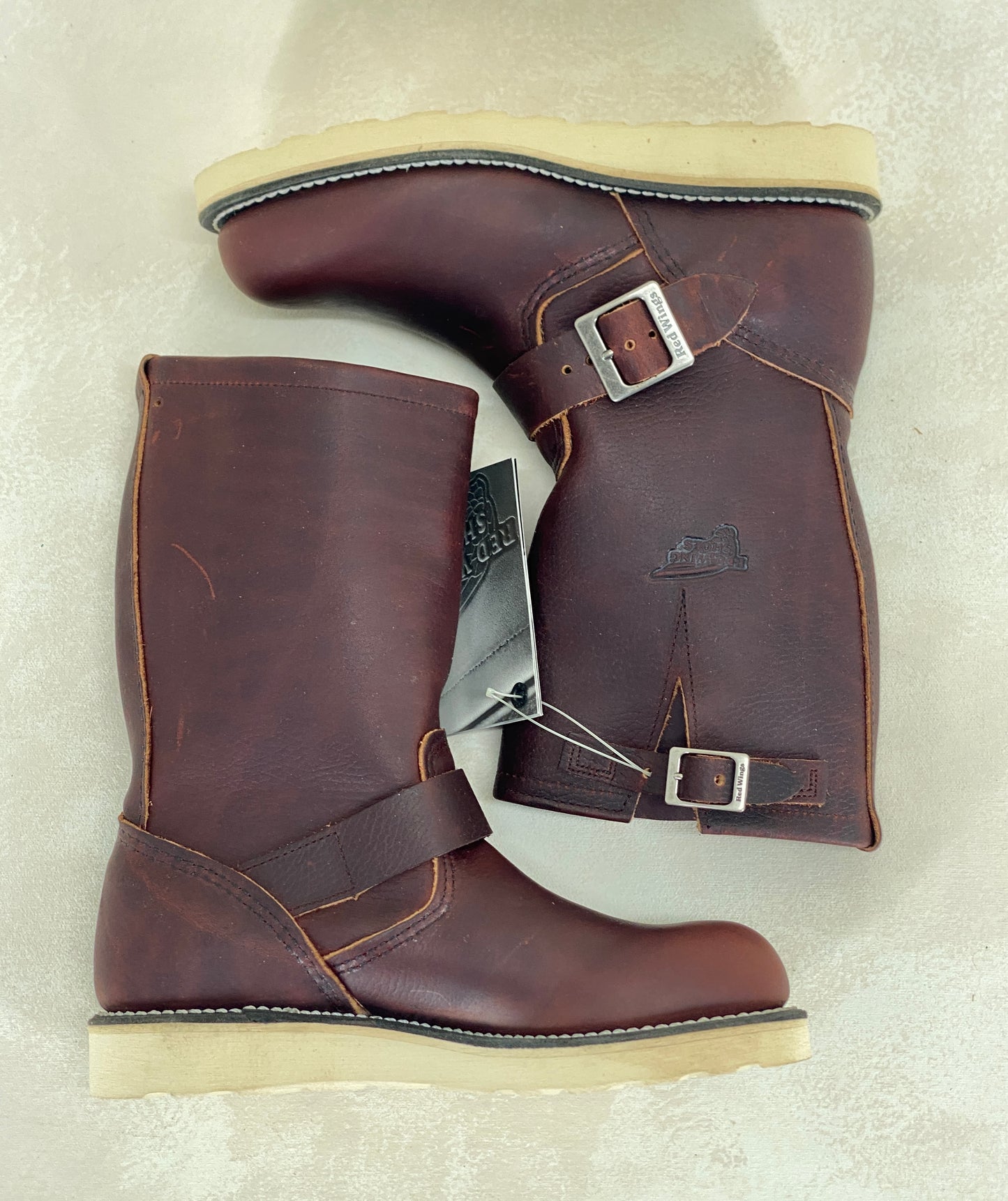 Size 5.5D US (37.5 EU) RW 2970 Heritage Engineer Boots, Made in USA Factory Seconds