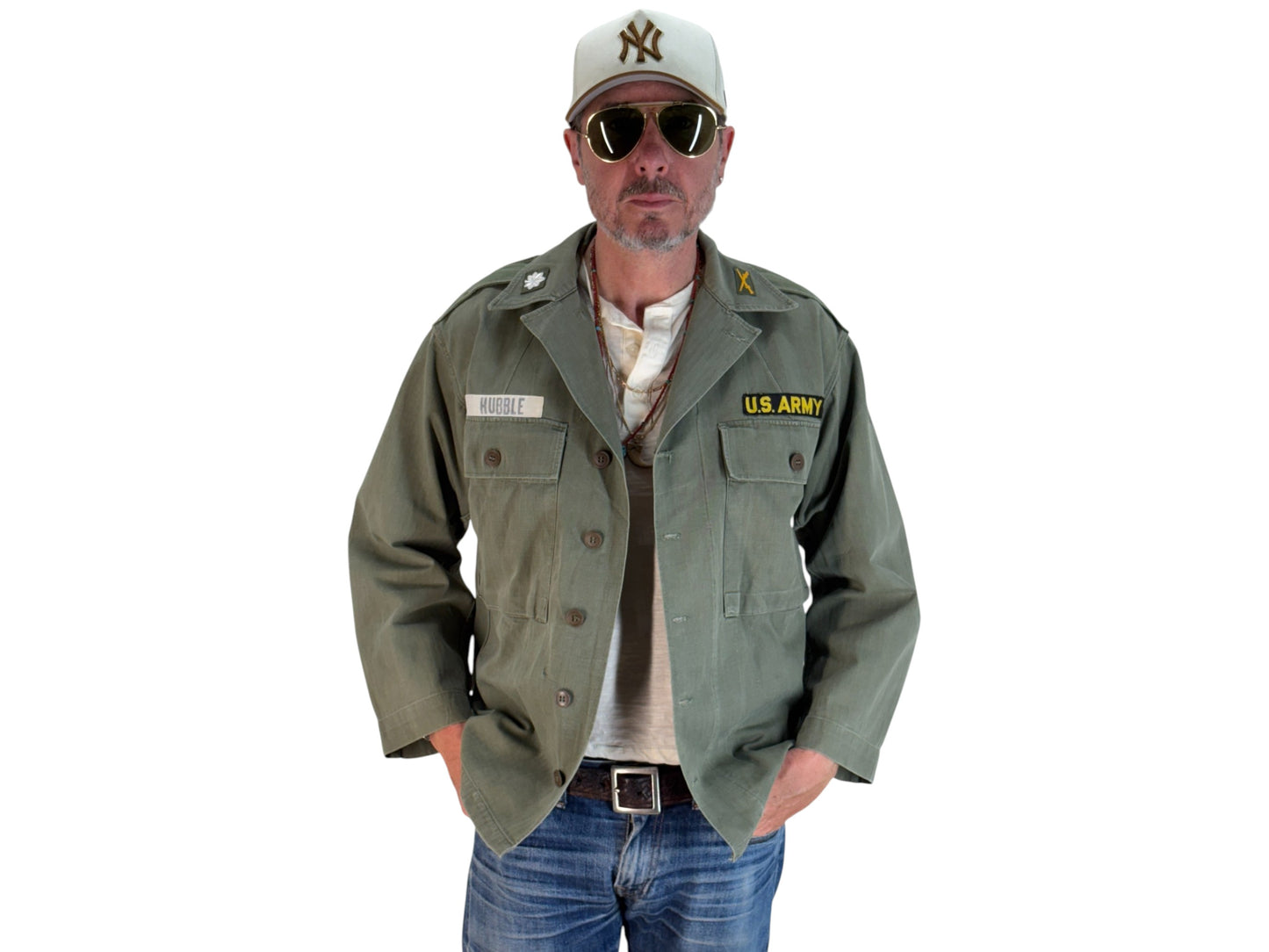Authentic US Army HBT Utility Shirt – Type II – Korean War Era