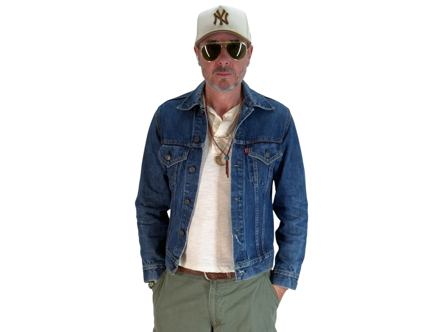 Size 36US / 46EU. Original 70s Levi’s Vintage Denim Jacket – 2 Front Pockets Made in USA