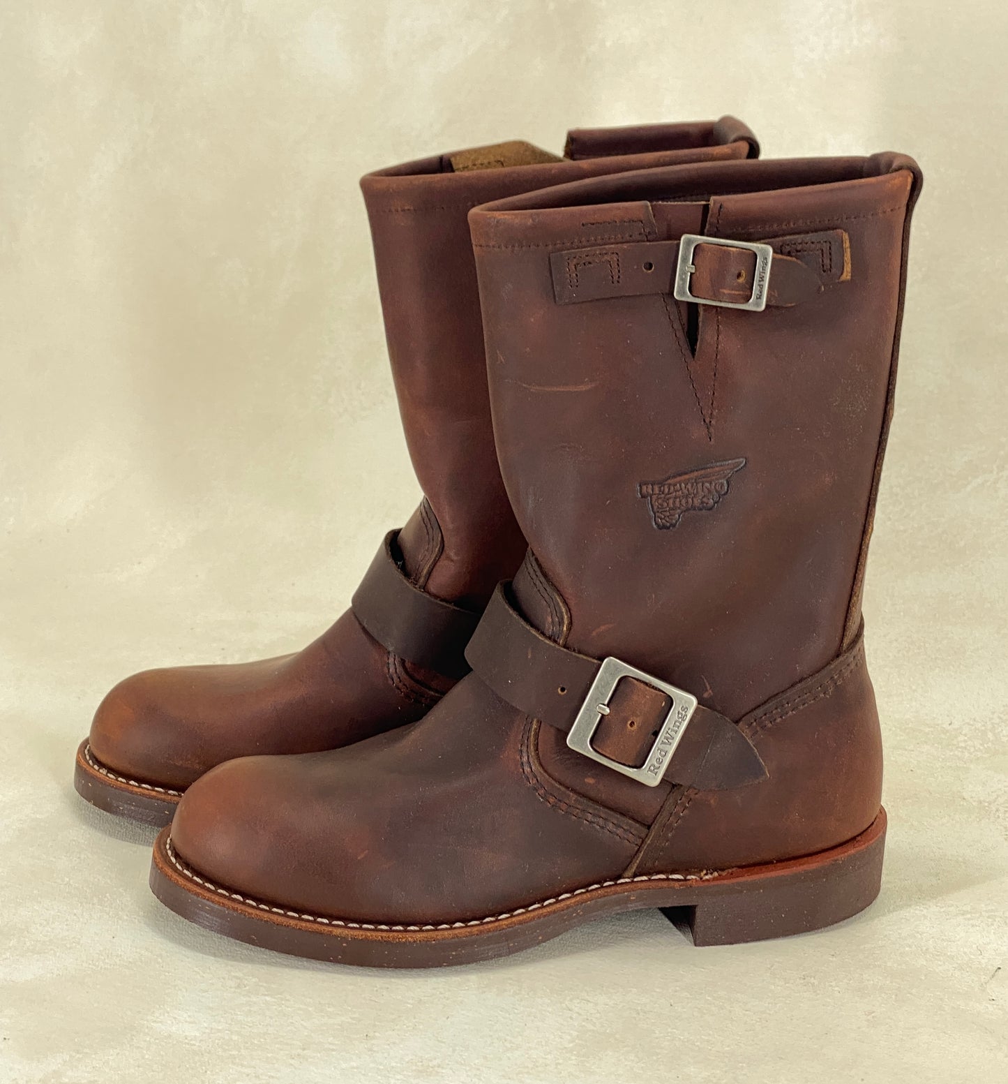 Size 5.5D (37.5 Euro) RW 2991 Heritage Engineer Boots, Made in USA Factory Seconds
