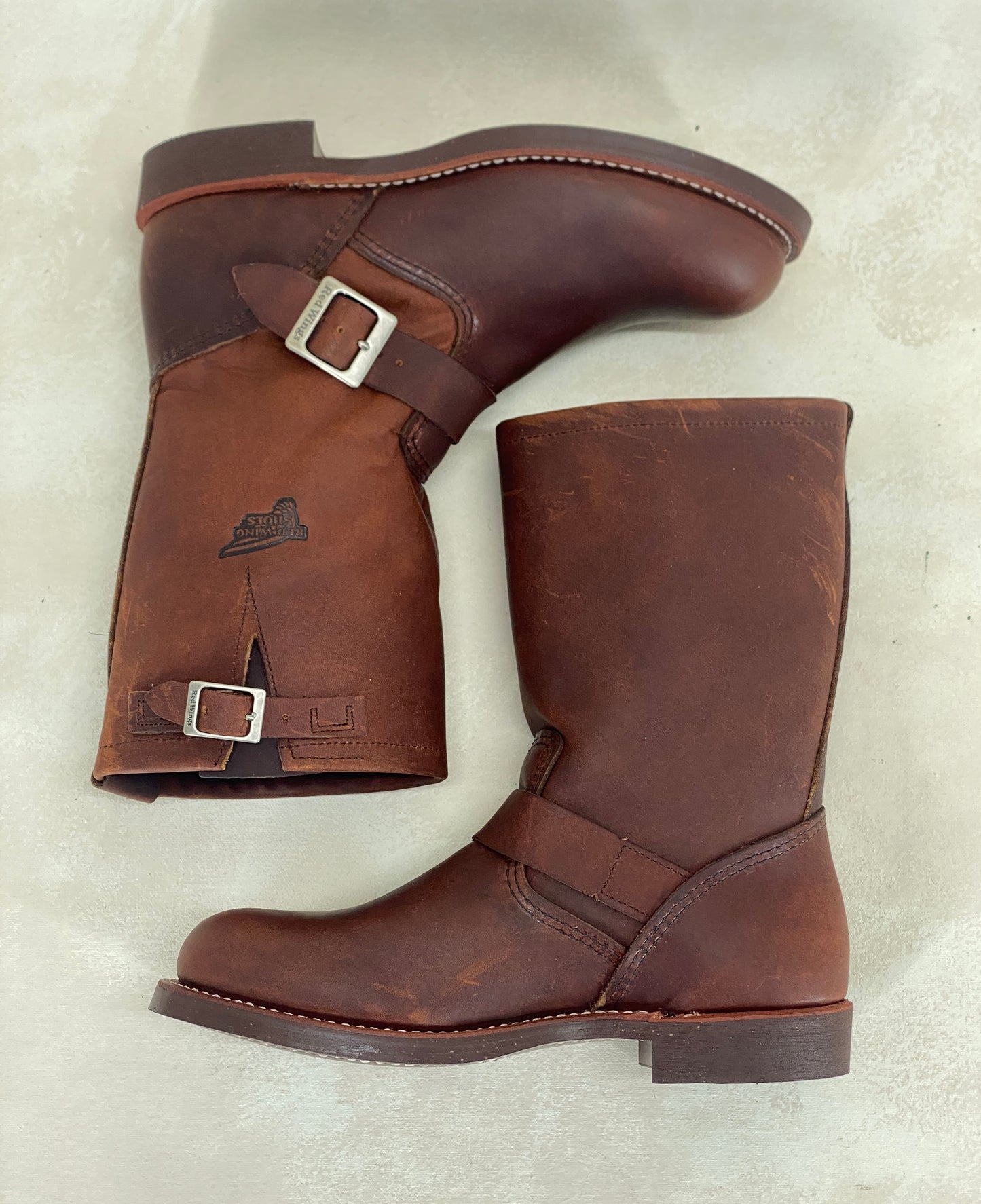 Size 8D (41 Euro) RW 2991 Heritage Engineer Boots, Made in USA Factory Seconds