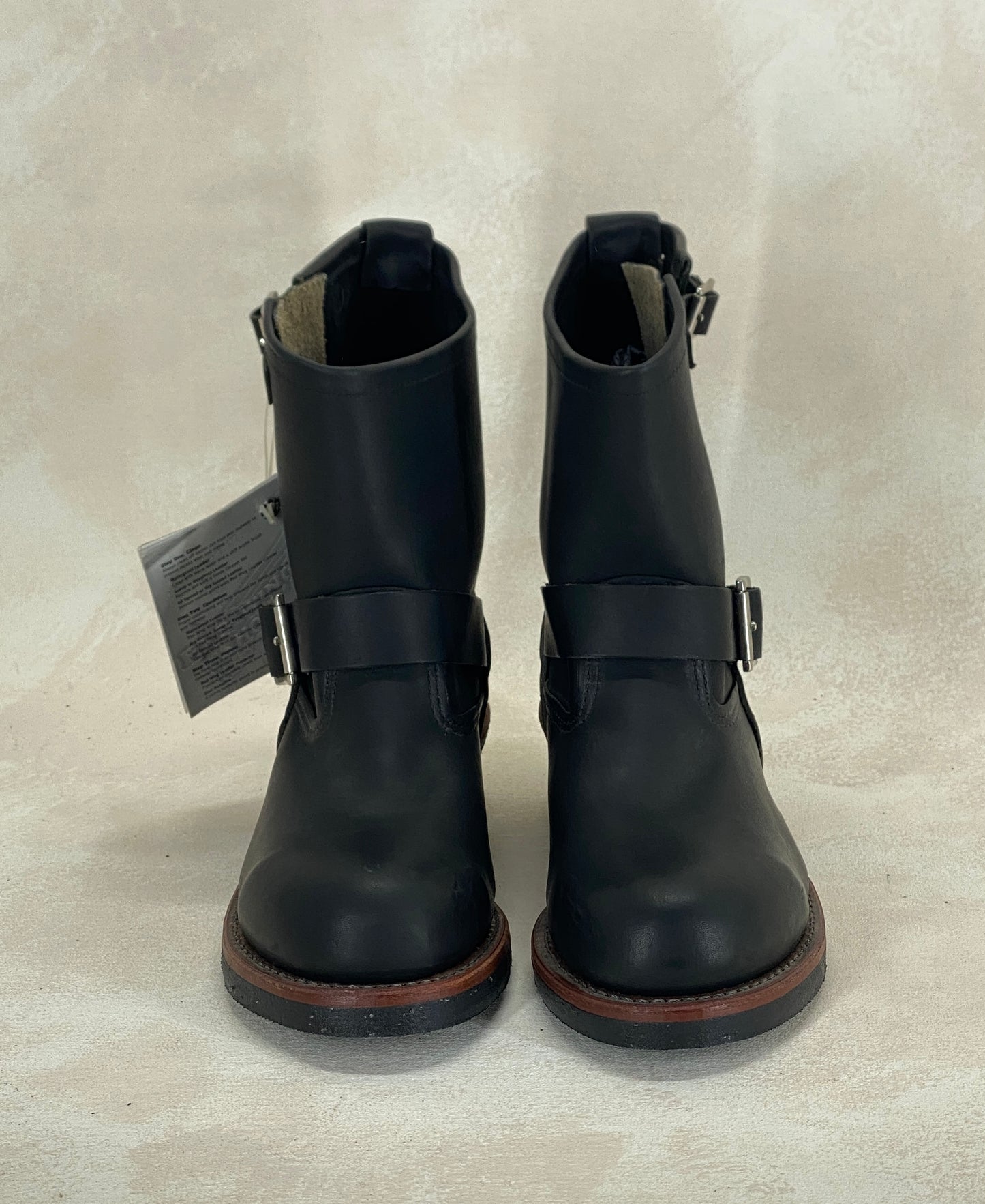 Red Wing Size 7 D (39 EU) 8178 Black Leather Boots