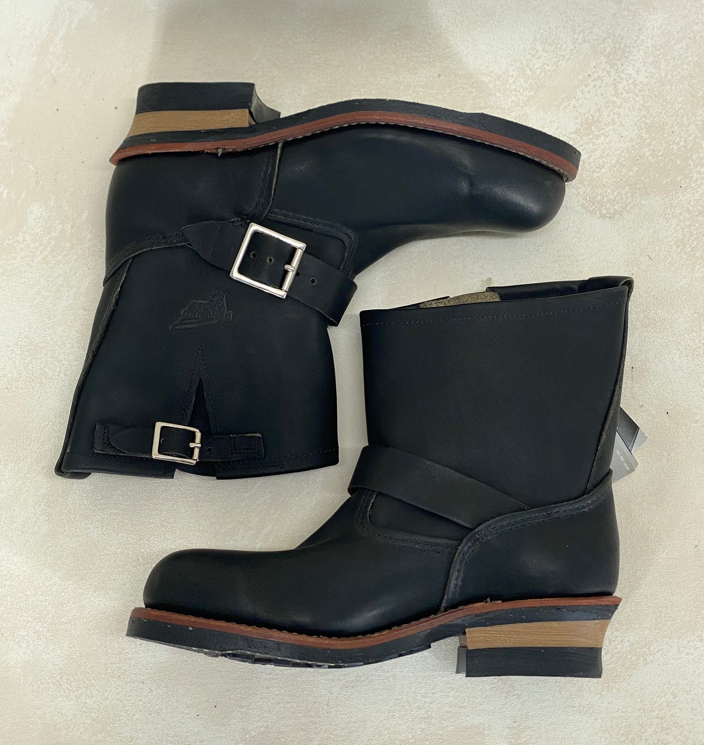 Red Wing Size 7 D (39 EU) 8178 Black Leather Boots