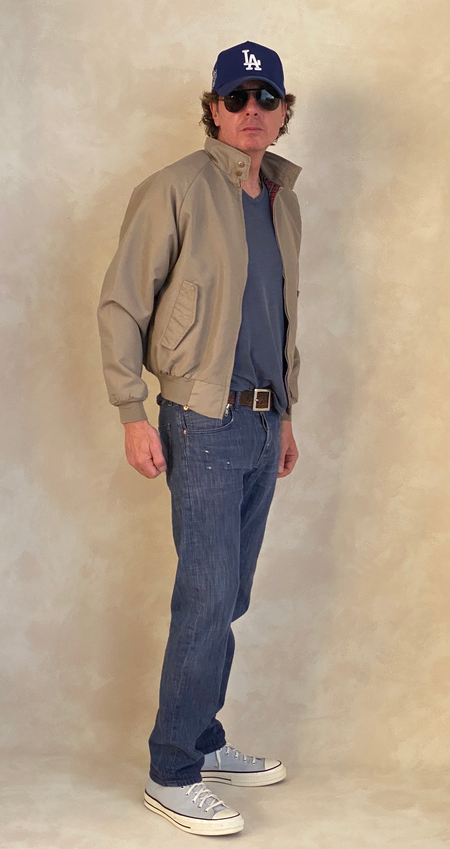 Size Small, 80s Vintage California Light Jacket Made in USA