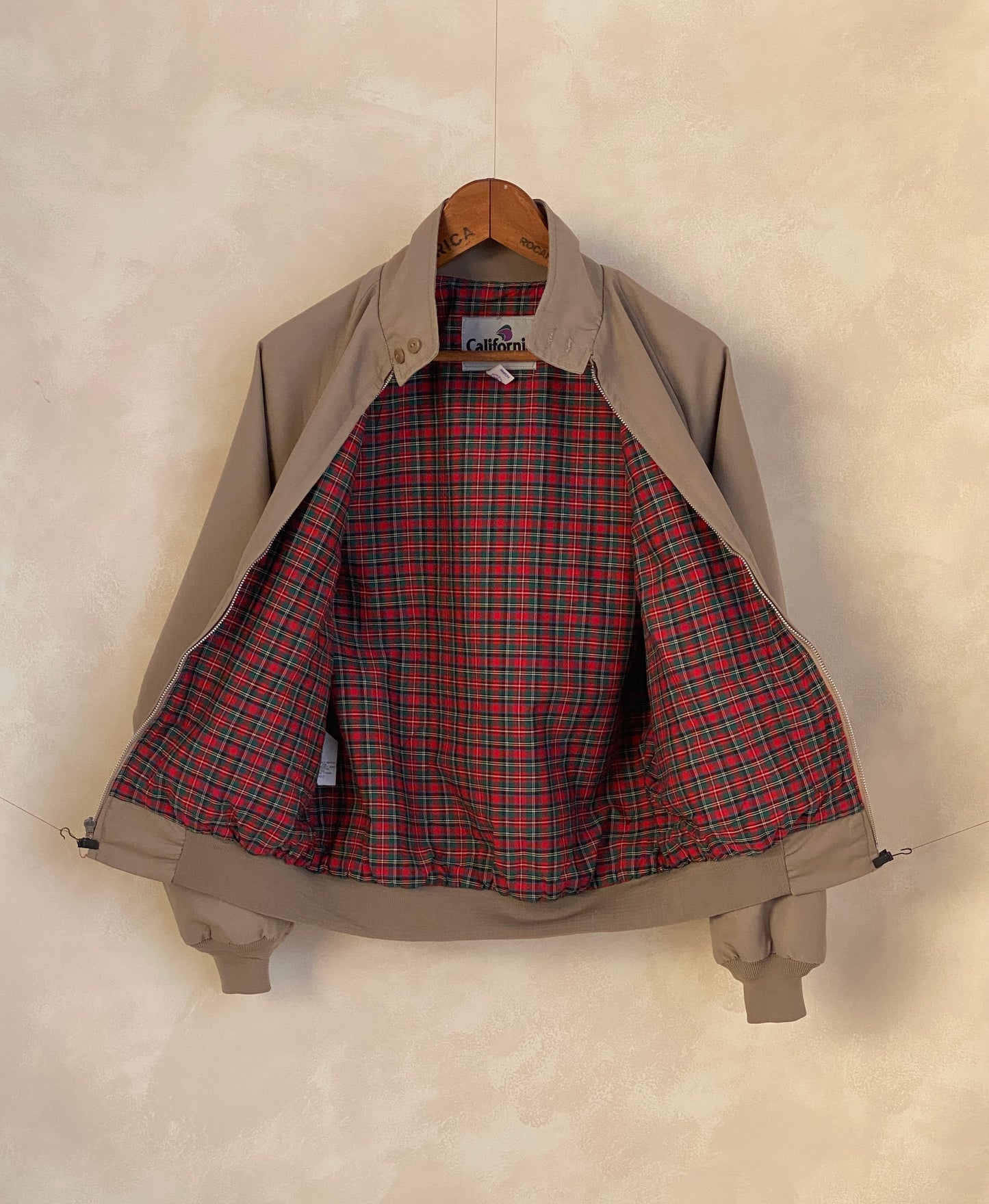 Size Small, 80s Vintage California Light Jacket Made in USA