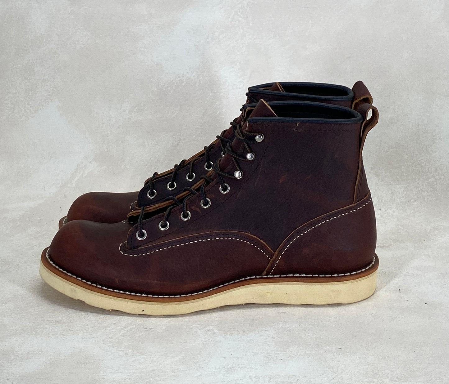 Size 8.5 D (41.5 Euro) Red Wing Lineman 2906 Boots Made In USA. Factory Seconds