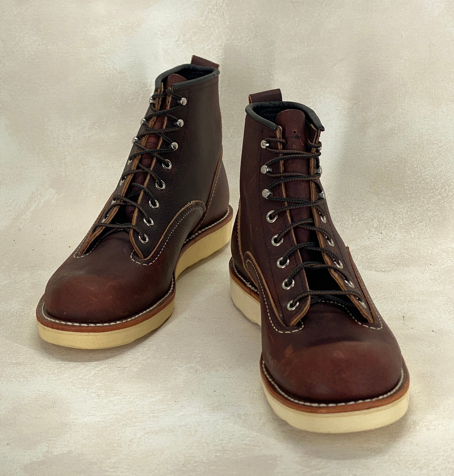 Size 8.5 D (41.5 Euro) Red Wing Lineman 2906 Boots Made In USA. Factory Seconds