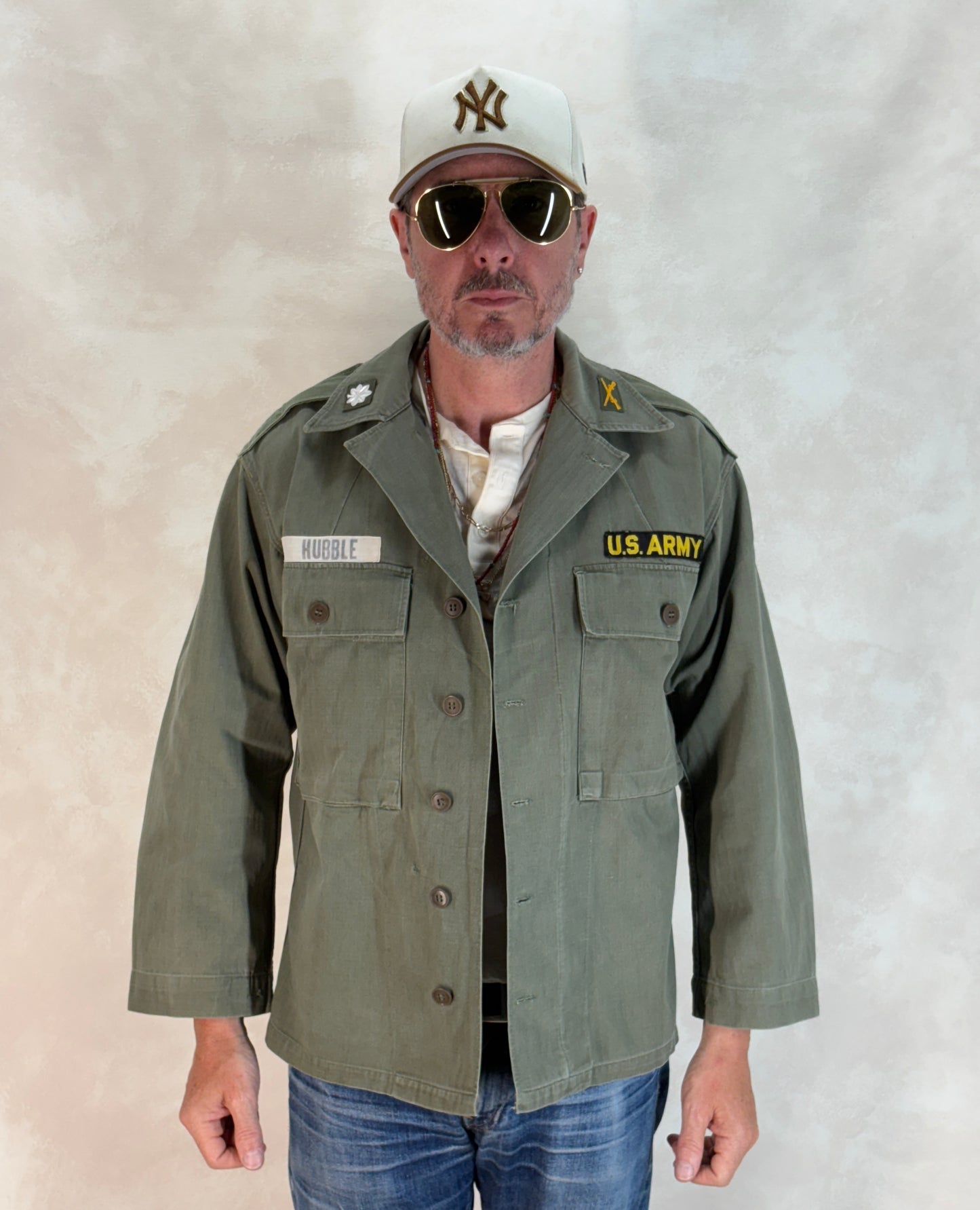 Authentic US Army HBT Utility Shirt – Type II – Korean War Era