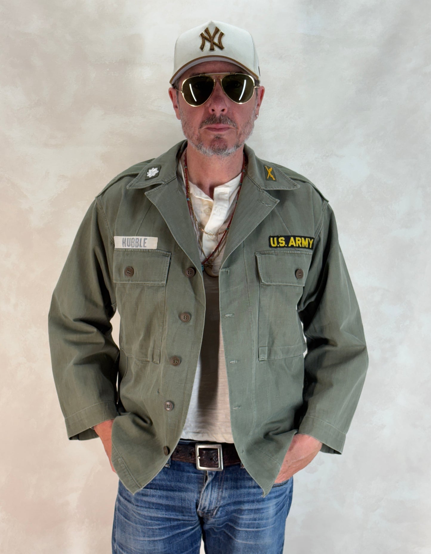 Authentic US Army HBT Utility Shirt – Type II – Korean War Era